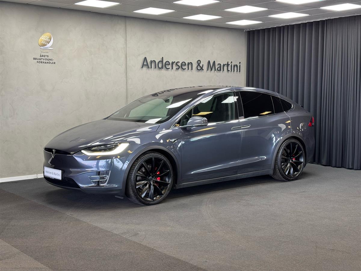 Tesla Model X EL Performance Ludicrous AWD 815HK 5d Aut. på lager