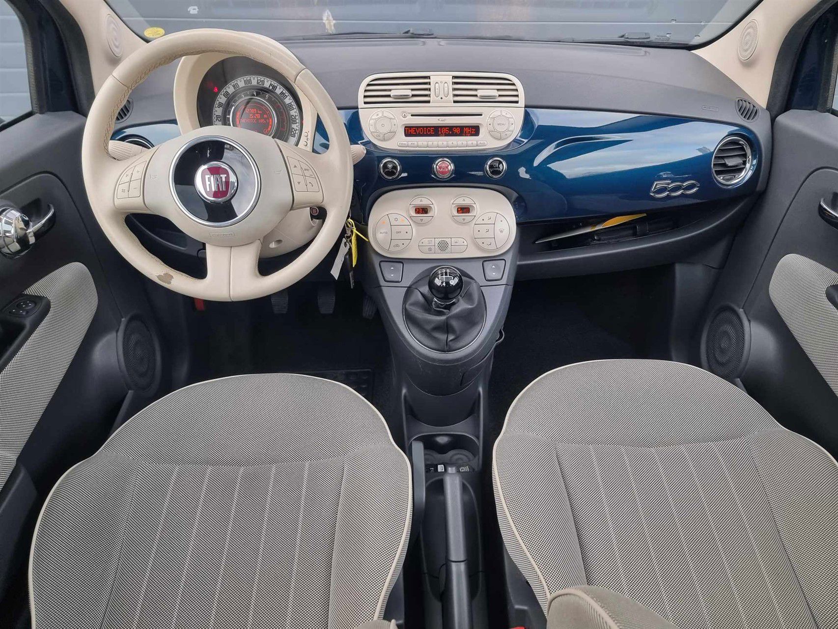 Billede af Fiat 500 0,9 TwinAir Lounge 65HK 3d
