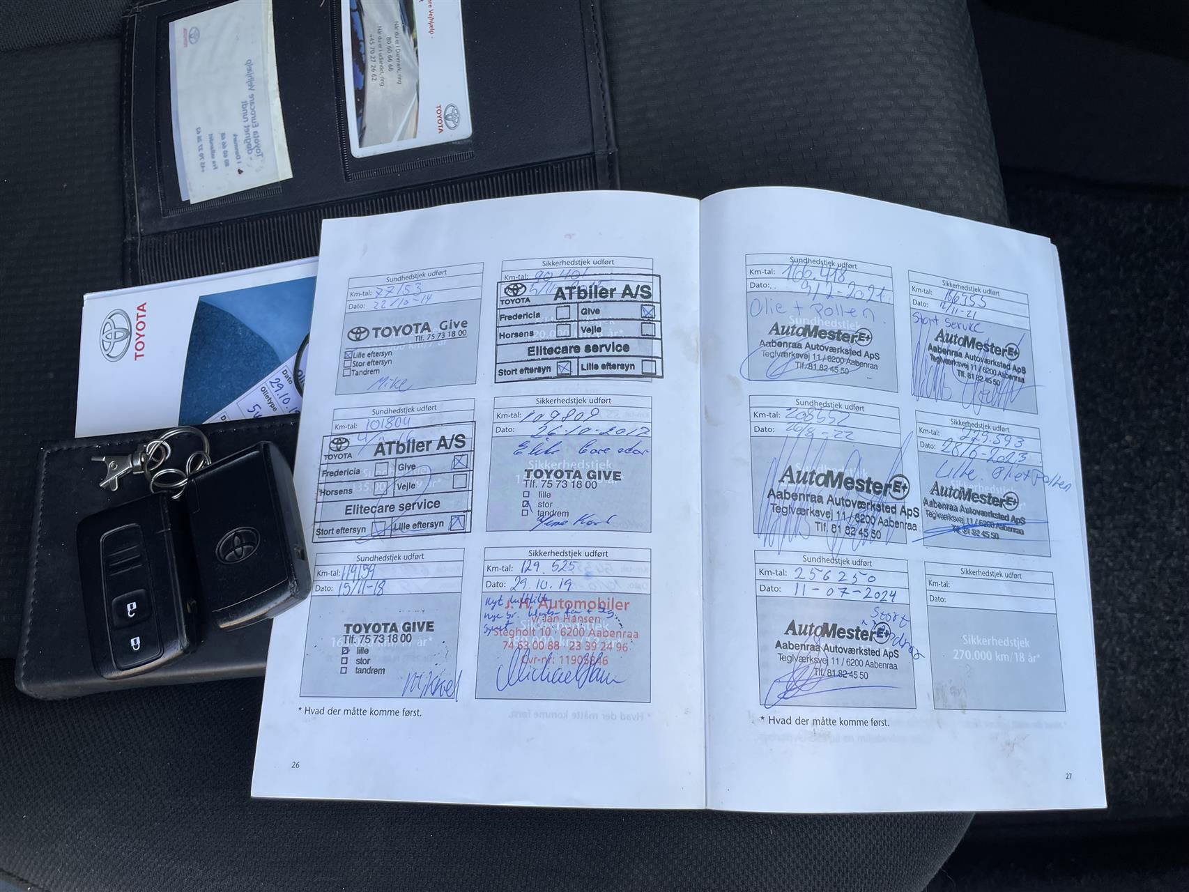 Billede af Toyota Corolla Verso 7 pers. 1,8 Linea Sol 129HK