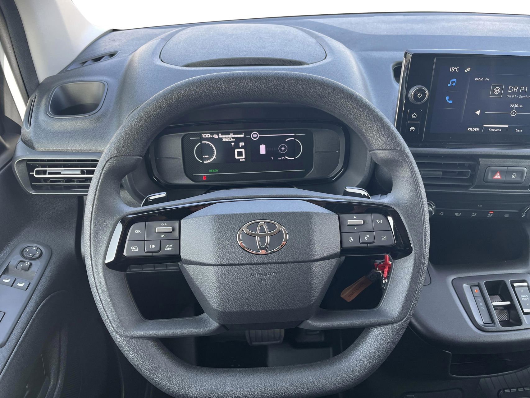 Billede af Toyota Proace City Electric Medium EL Comfort Master 1 Skydedør 136HK Van Aut.