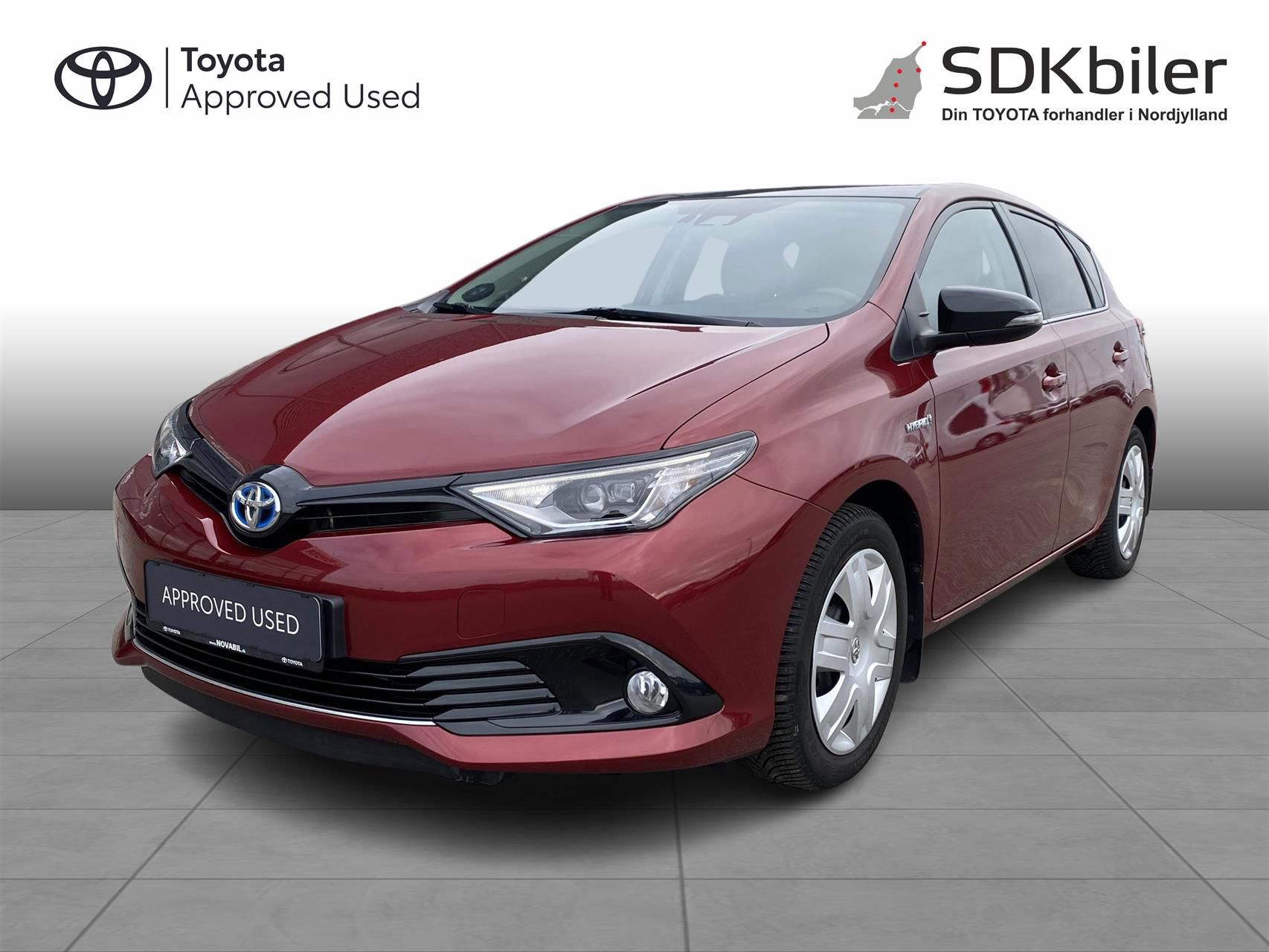 Billede af Toyota Auris 1,8 Hybrid Selected Bi-tone 136HK 5d Aut.