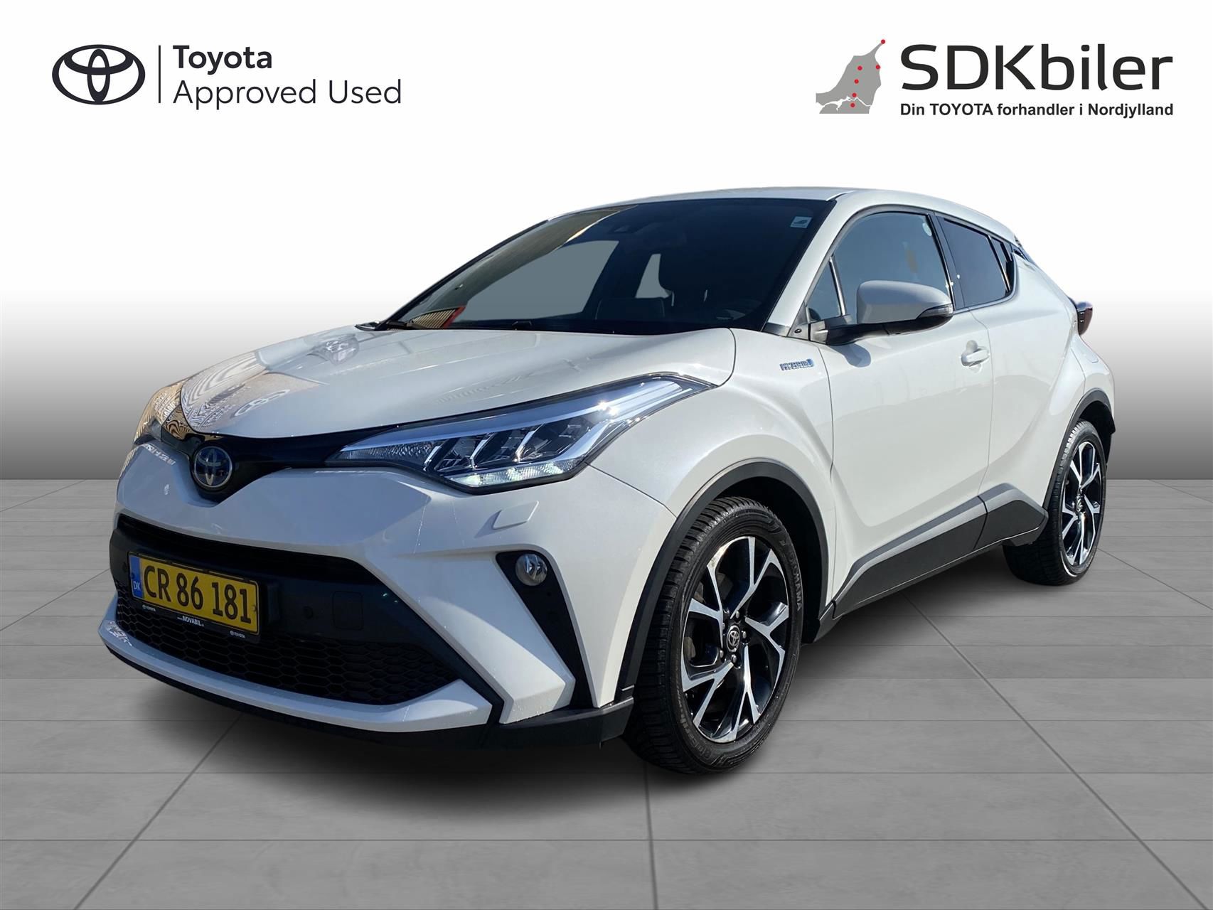 Billede af Toyota C-HR 1,8 Hybrid C-LUB Smart Multidrive S 122HK 5d Aut.