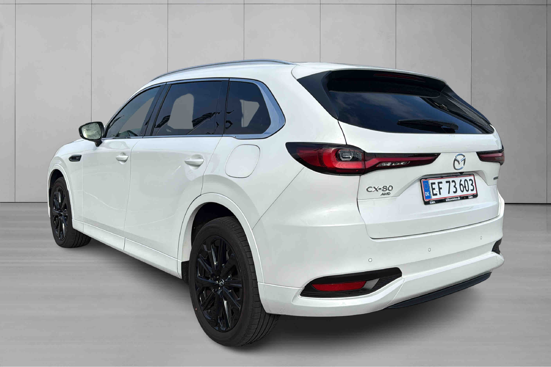Billede af Mazda CX-80 2,5 e-Skyactiv-G  Hybrid Homura Plus AWD 327HK 5d 8g Aut.