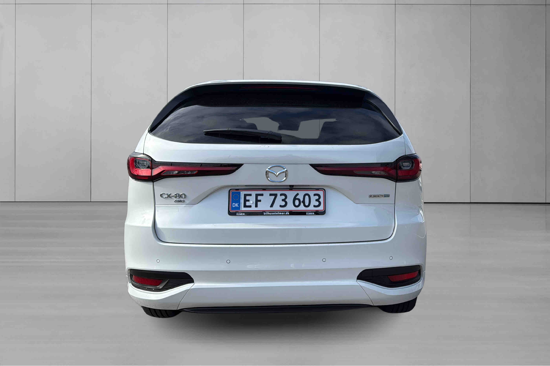 Billede af Mazda CX-80 2,5 e-Skyactiv-G  Hybrid Homura Plus AWD 327HK 5d 8g Aut.