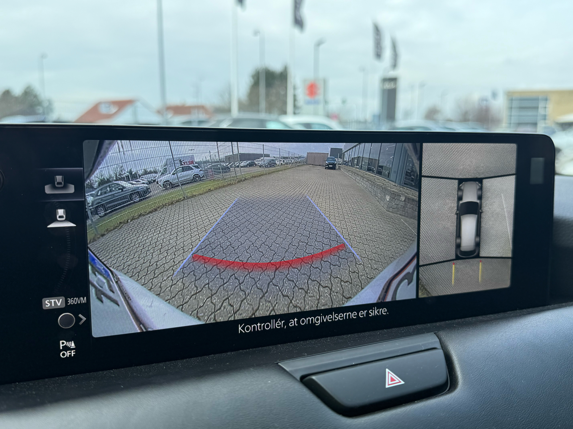 Billede af Mazda CX-80 2,5 e-Skyactiv-G  Hybrid Homura Plus AWD 327HK 5d 8g Aut.