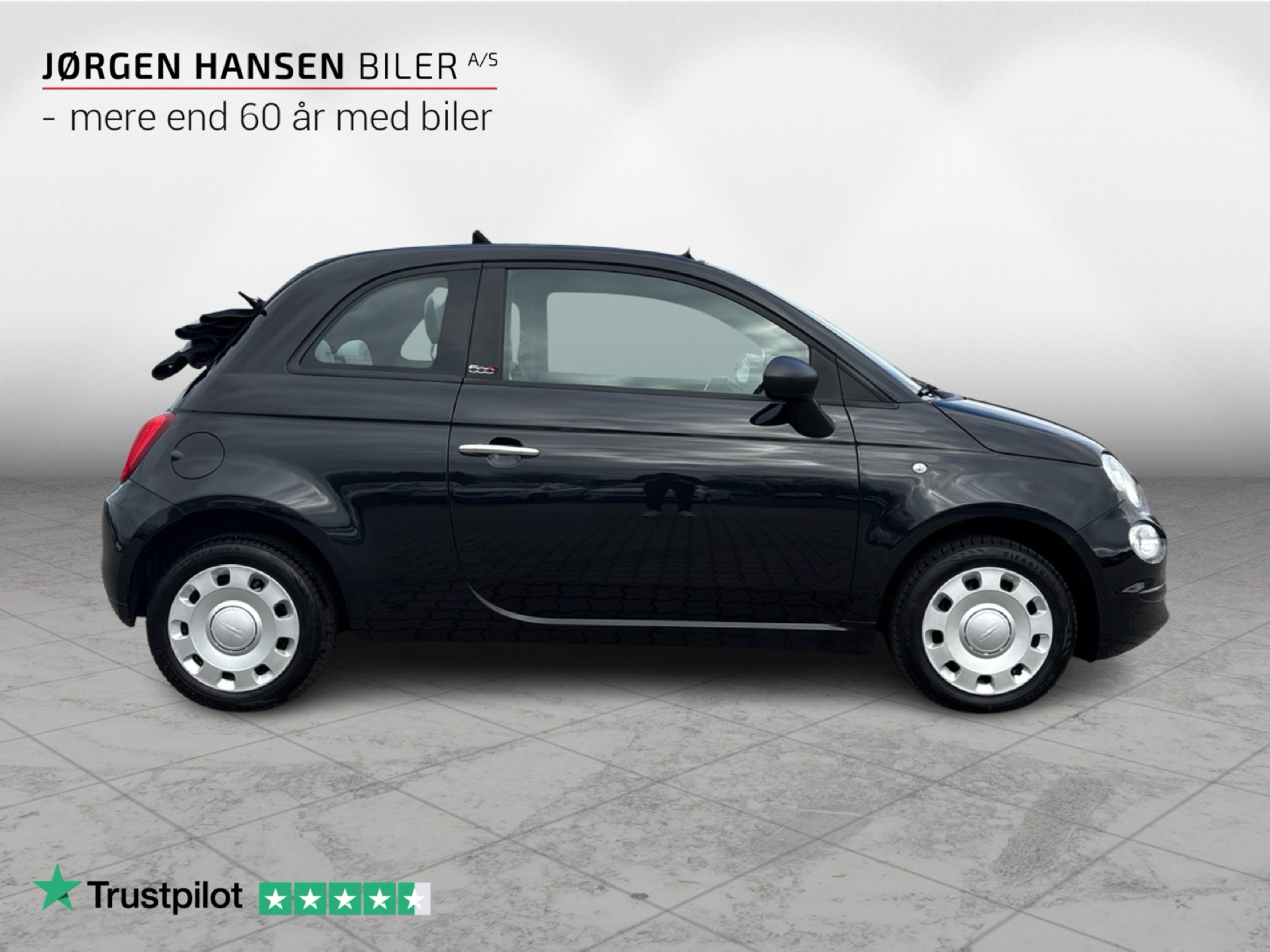 Billede af Fiat 500C 1,0 Mild hybrid Pop 70HK Cabr. 6g