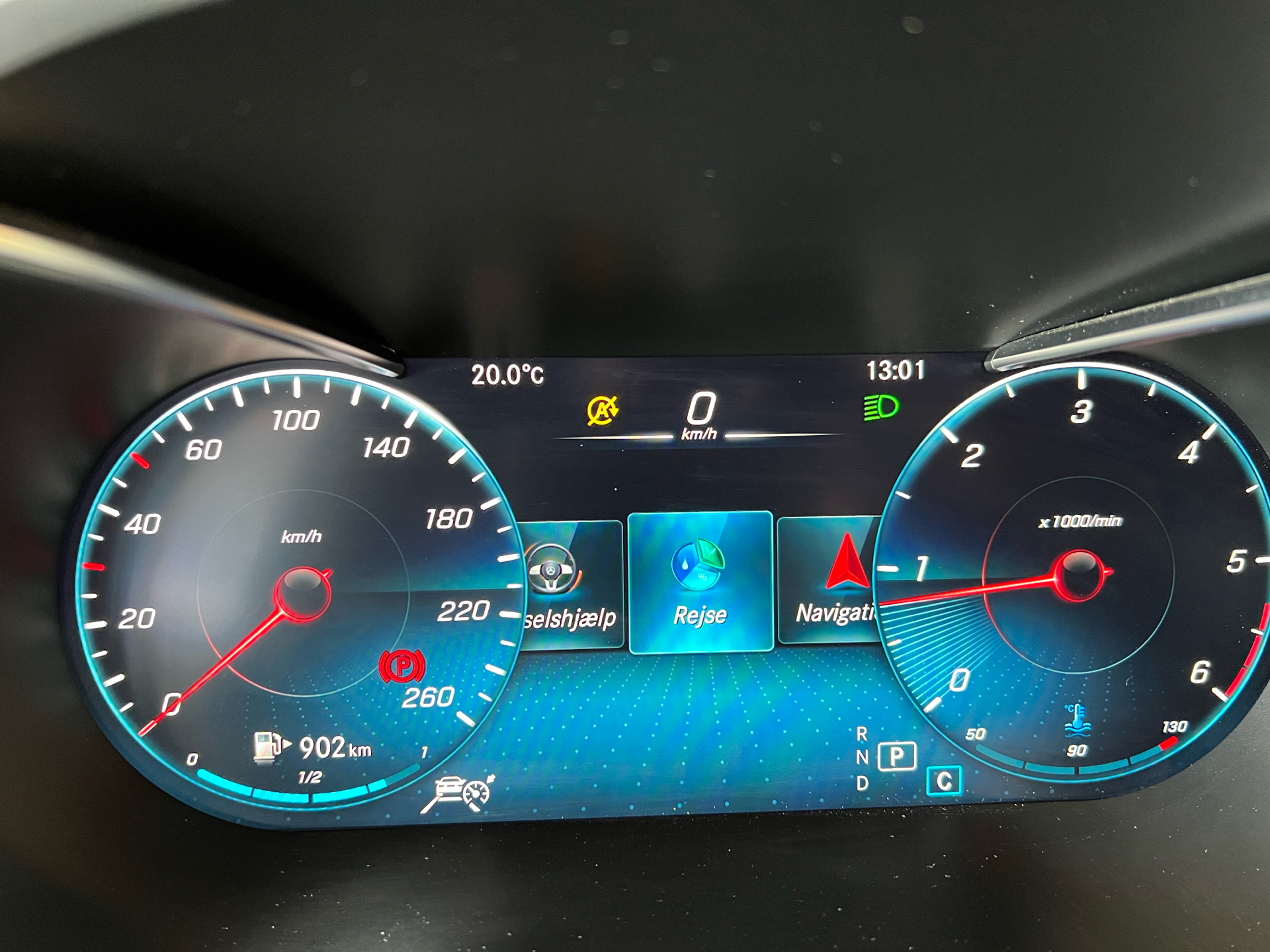 Billede af Mercedes-Benz C220 d T 2,0 CDI AMG Line NIGHT EDITION 9G-Tronic 194HK Stc Aut. 