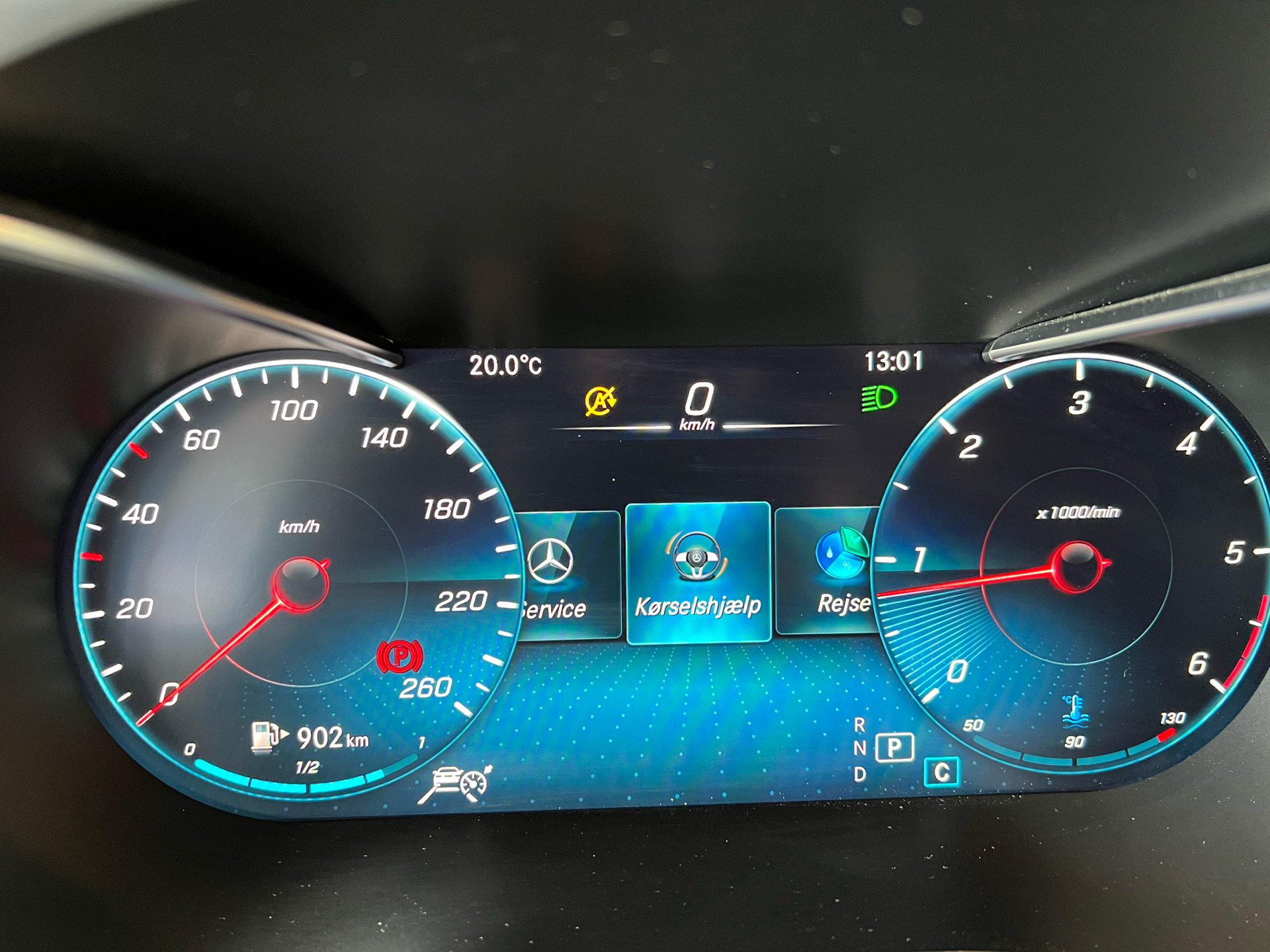 Billede af Mercedes-Benz C220 d T 2,0 CDI AMG Line NIGHT EDITION 9G-Tronic 194HK Stc Aut. 