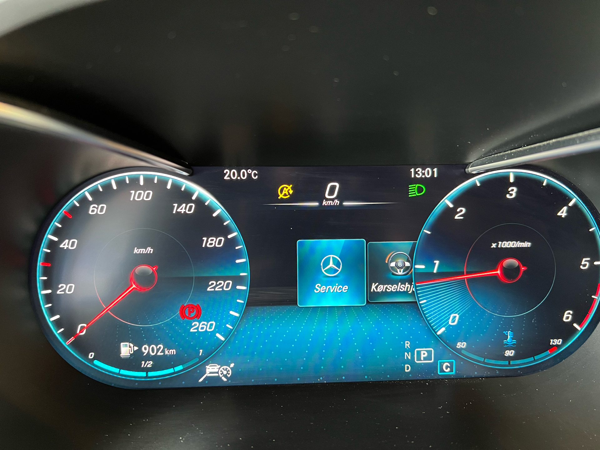 Billede af Mercedes-Benz C220 d T 2,0 CDI AMG Line NIGHT EDITION 9G-Tronic 194HK Stc Aut. 