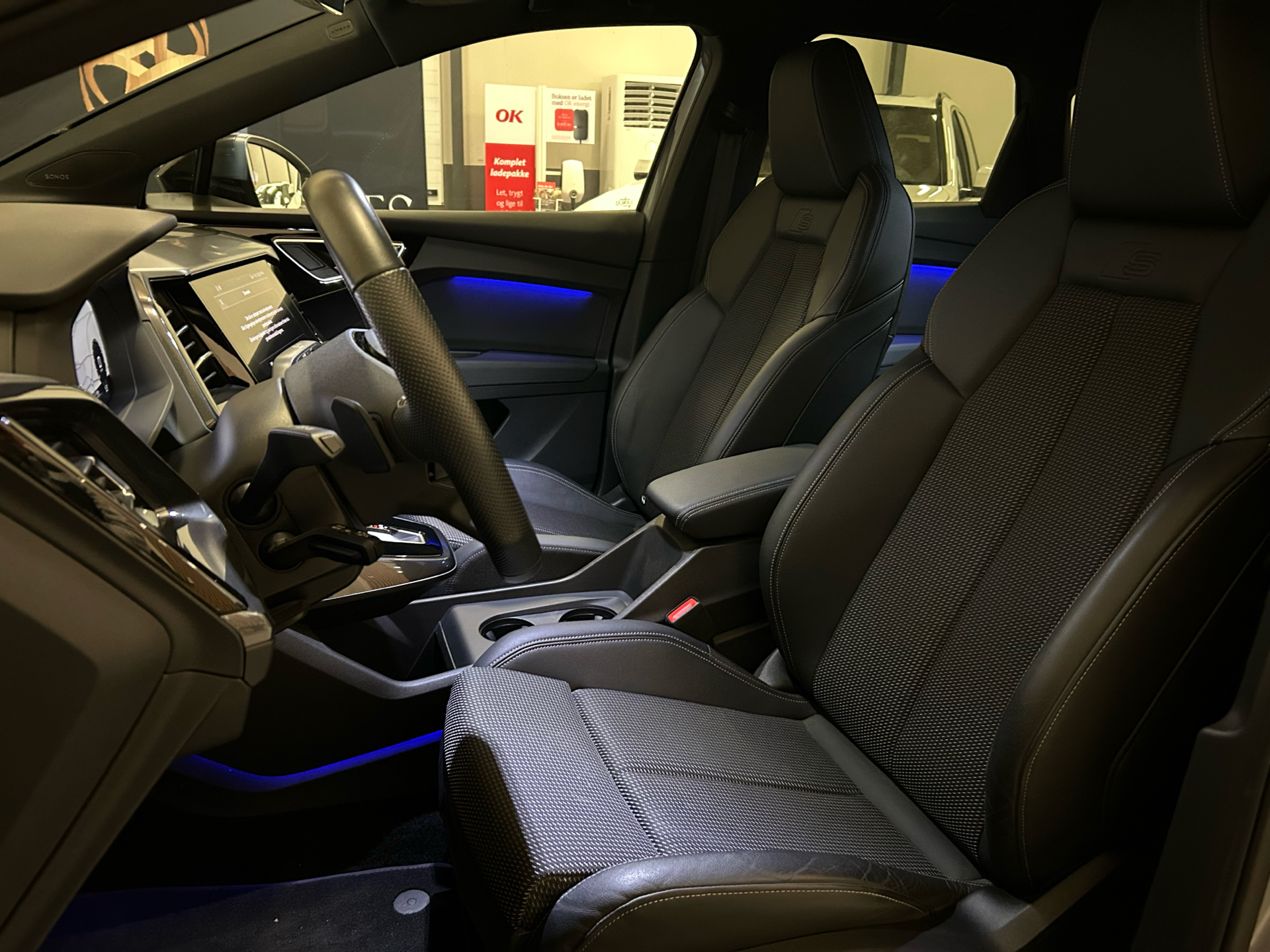 Billede af Audi Q4 Sportback 40 E-tron S Line 204HK 5d Aut.