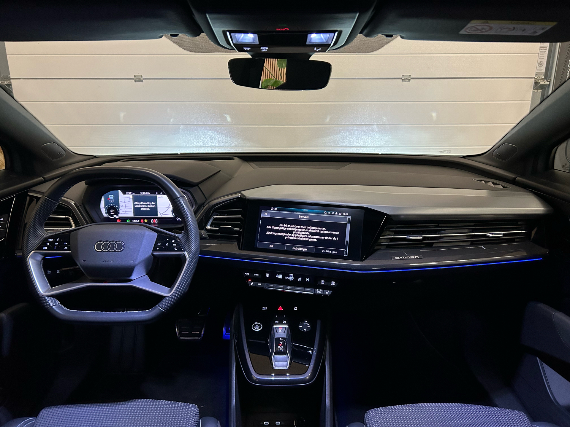 Billede af Audi Q4 Sportback 40 E-tron S Line 204HK 5d Aut.