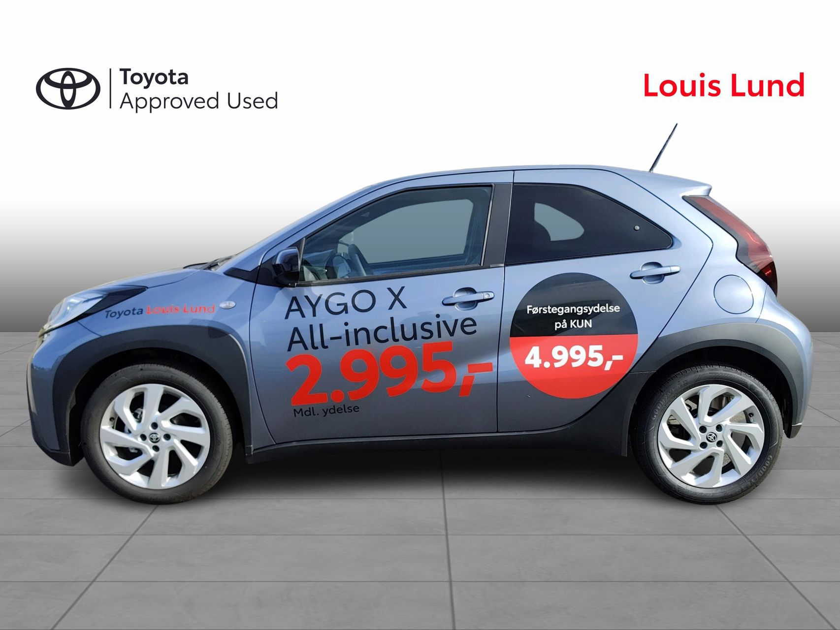 Billede af Toyota Aygo X 1,0 VVT-I Active 72HK 5d