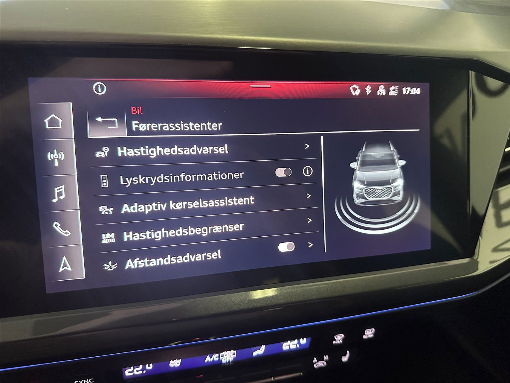 Billede af Audi Q4 40 E-tron S Line 204HK 5d Aut.