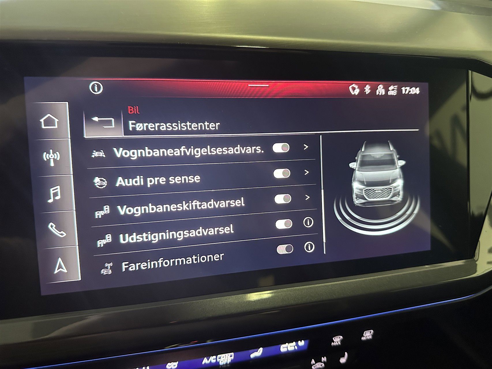 Billede af Audi Q4 40 E-tron S Line 204HK 5d Aut.