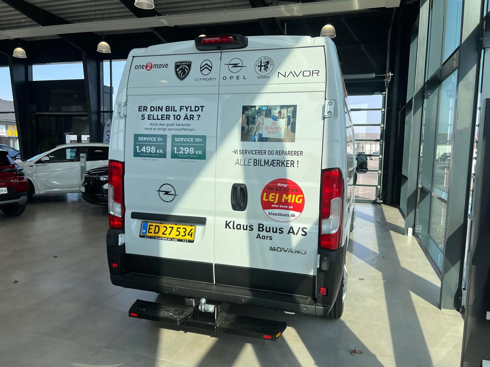 Billede af Opel Movano 33 L3H2 2,2 BlueHDi Enjoy+ 140HK Van 6g