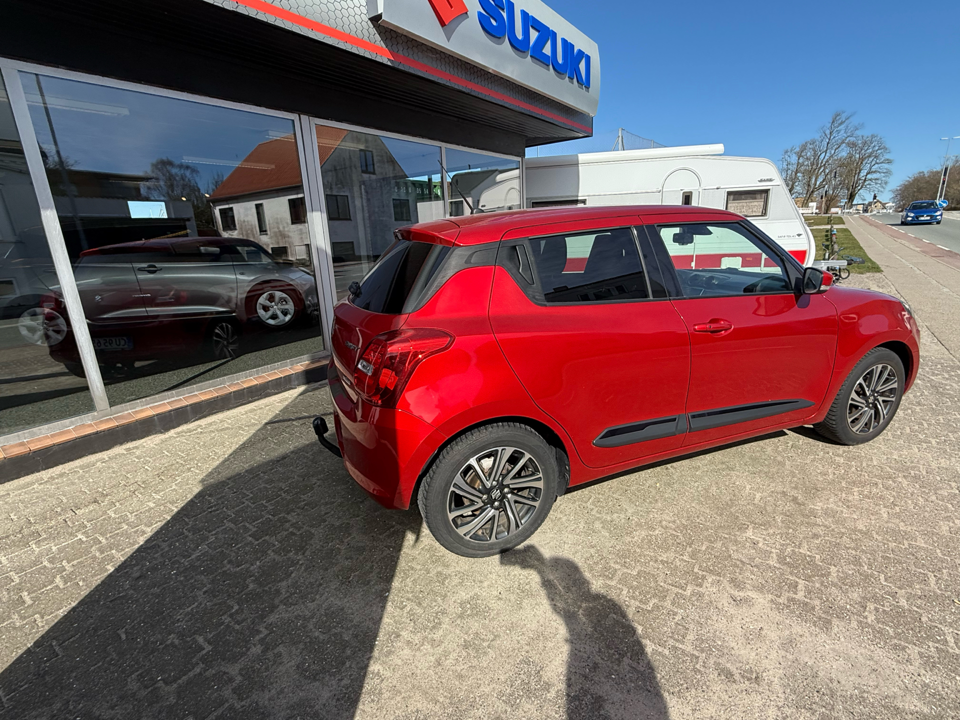 Billede af Suzuki Swift 1,2 Dualjet  Mild hybrid Exclusive AEB CVT 83HK 5d Trinl. Gear