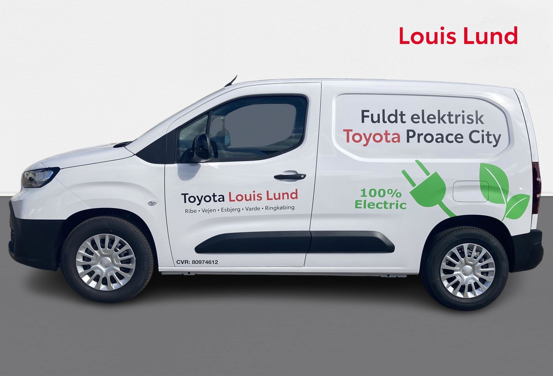 Billede af Toyota Proace City Electric Medium EL Comfort Master 1 Skydedør 136HK Van Aut.