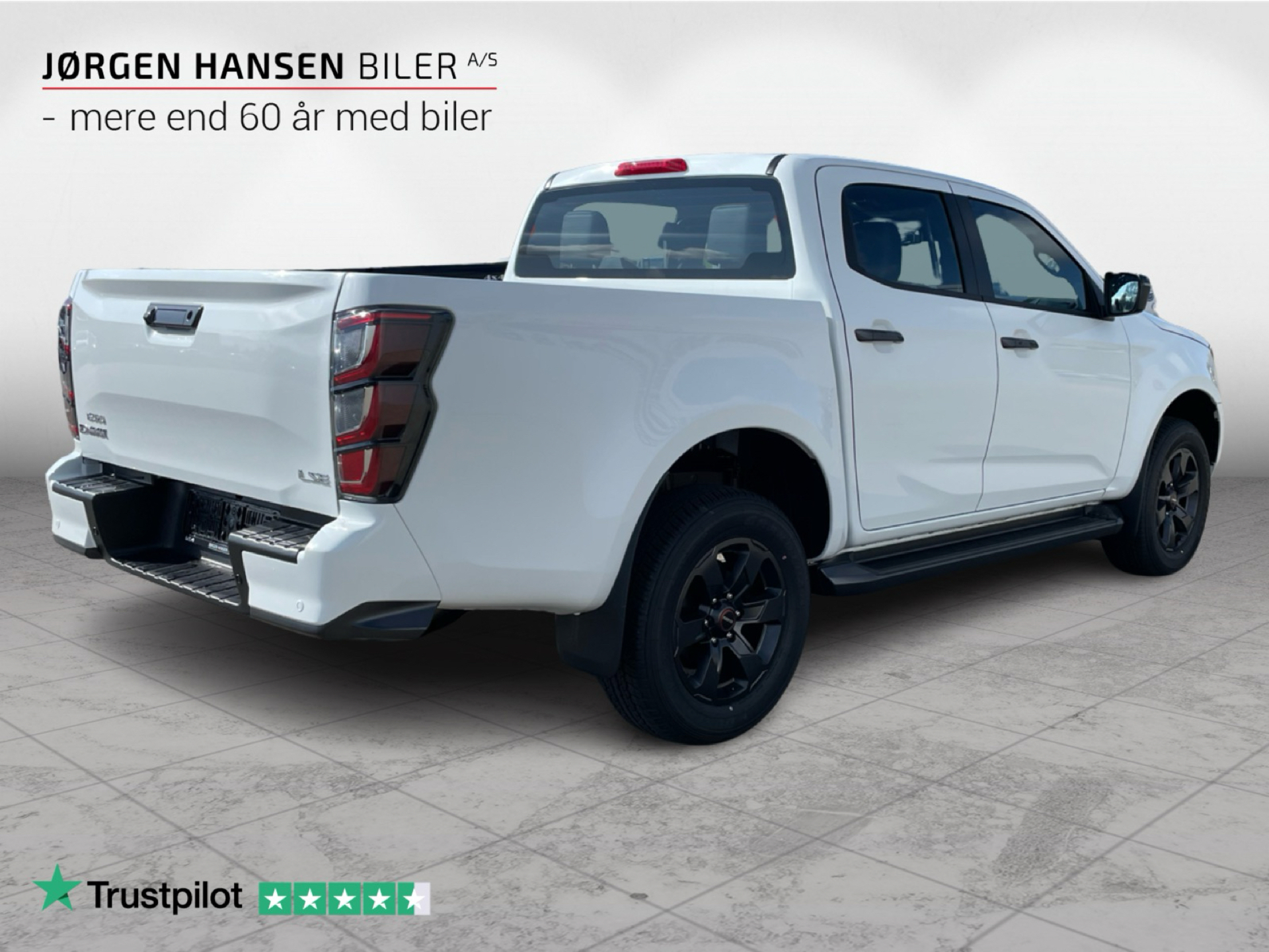 Billede af Isuzu D-max Crew Cab 1,9 D Exclusive 4WD 163HK Pick-Up 6g Aut.
