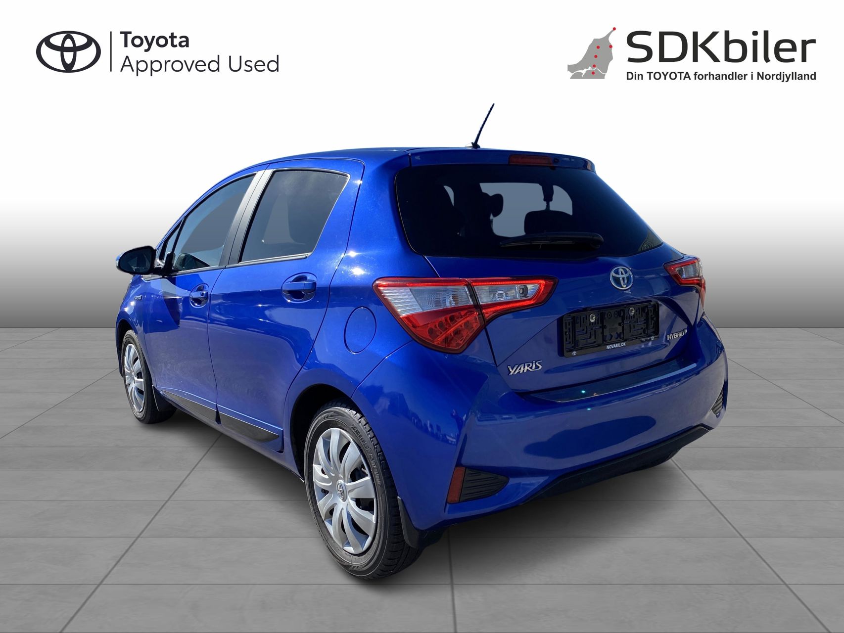 Billede af Toyota Yaris 1,5 Hybrid H3 Smartpakke E-CVT 100HK 5d Trinl. Gear