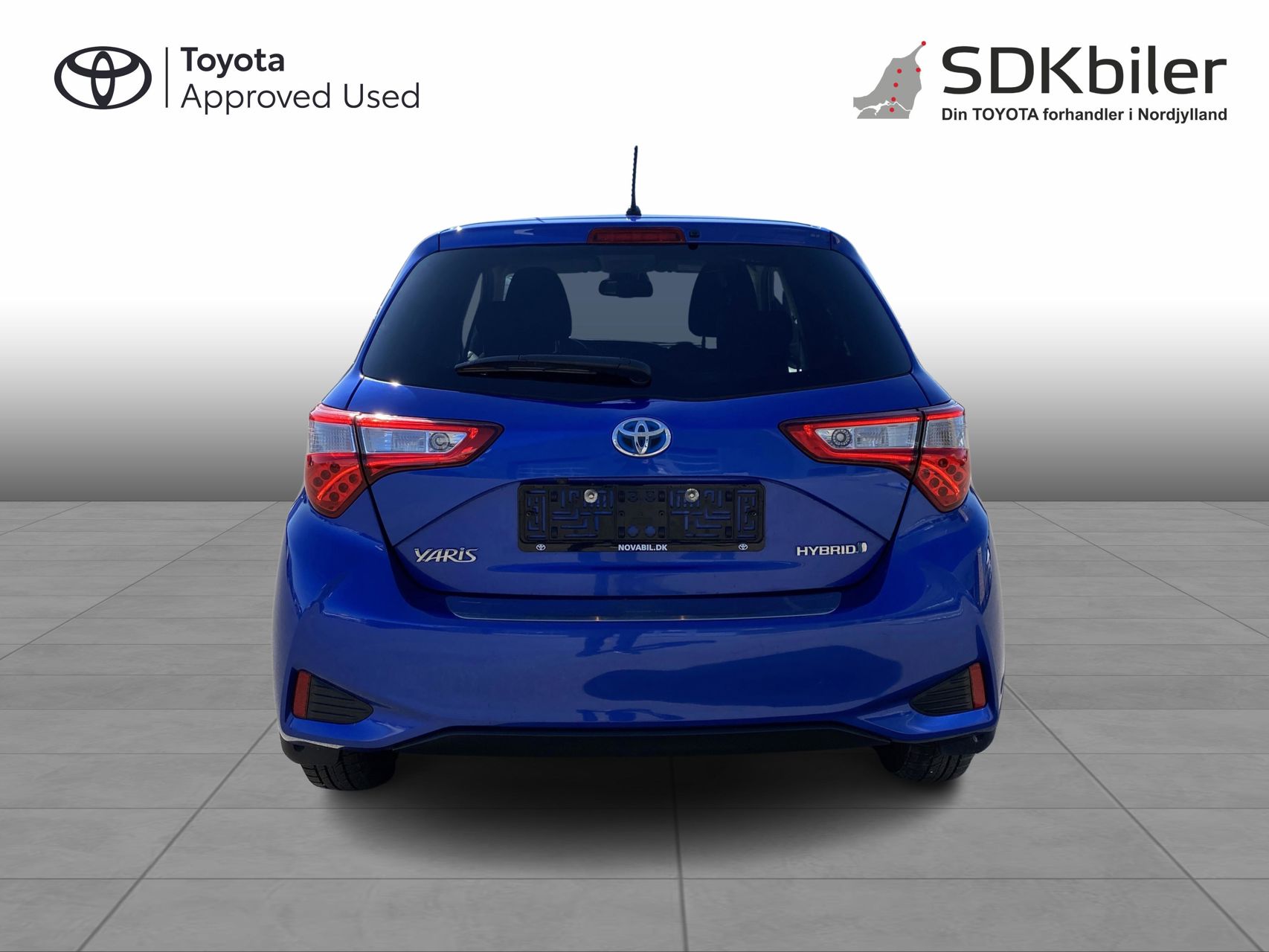 Billede af Toyota Yaris 1,5 Hybrid H3 Smartpakke E-CVT 100HK 5d Trinl. Gear