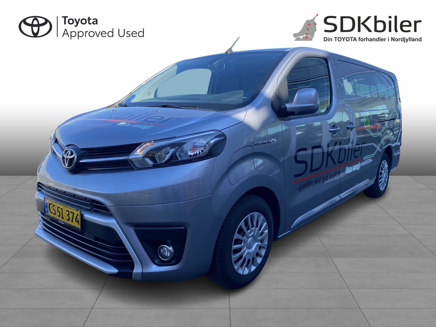 Billede af Toyota Proace Electric Long EL Comfort Master m/ 2 Skydedøre 136HK Van Aut.