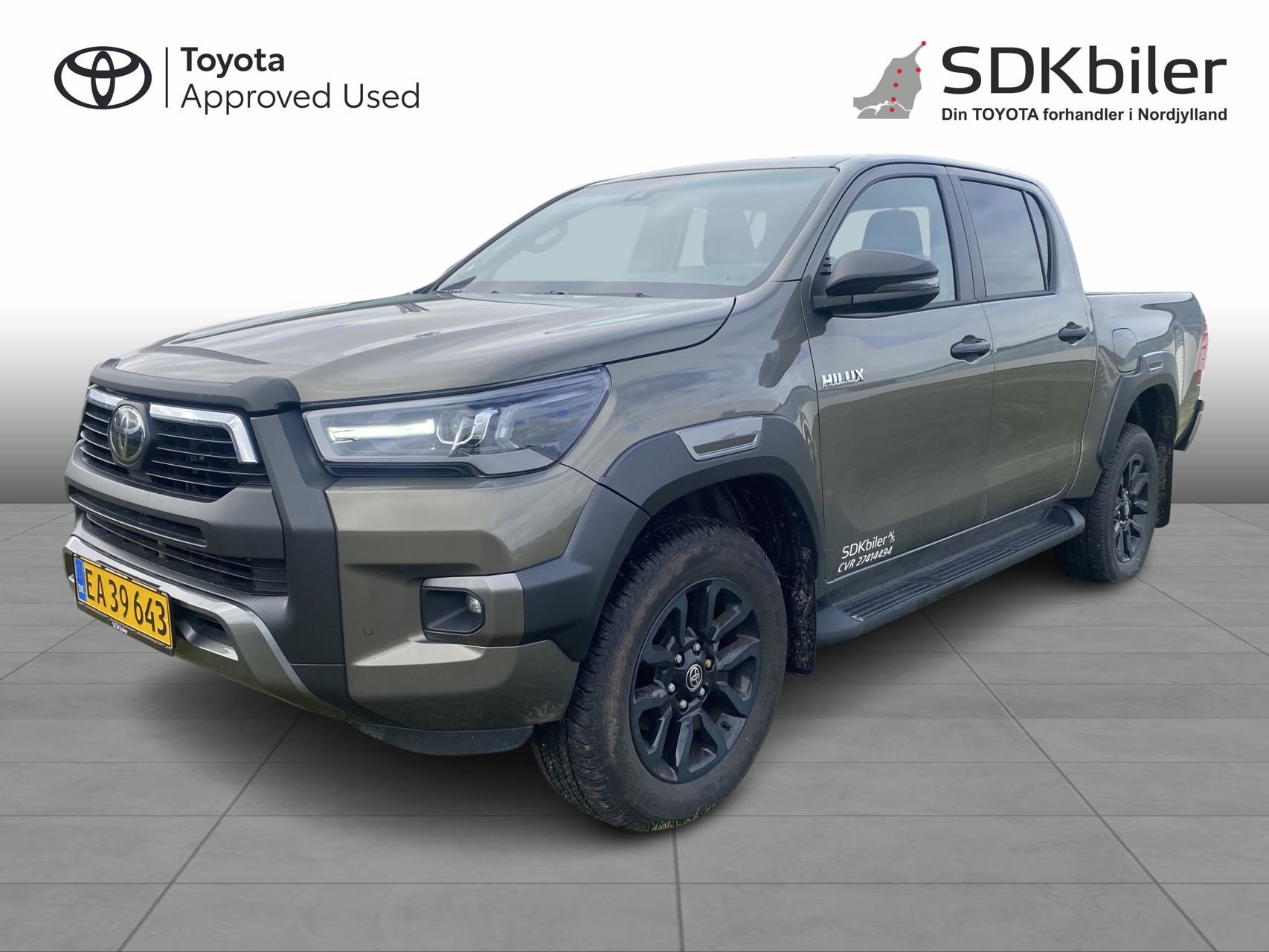Billede af Toyota HiLux Dobb.Kab. 2,8 D-4D T4 Invincible AWD 204HK DobKab 6g Aut.