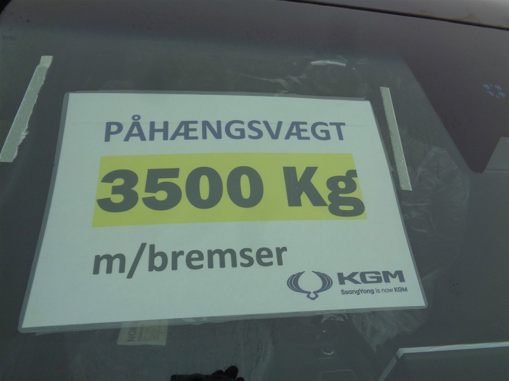 Billede af KGM Musso Grand 2,2 D AWD 202HK Pick-Up 6g Aut.