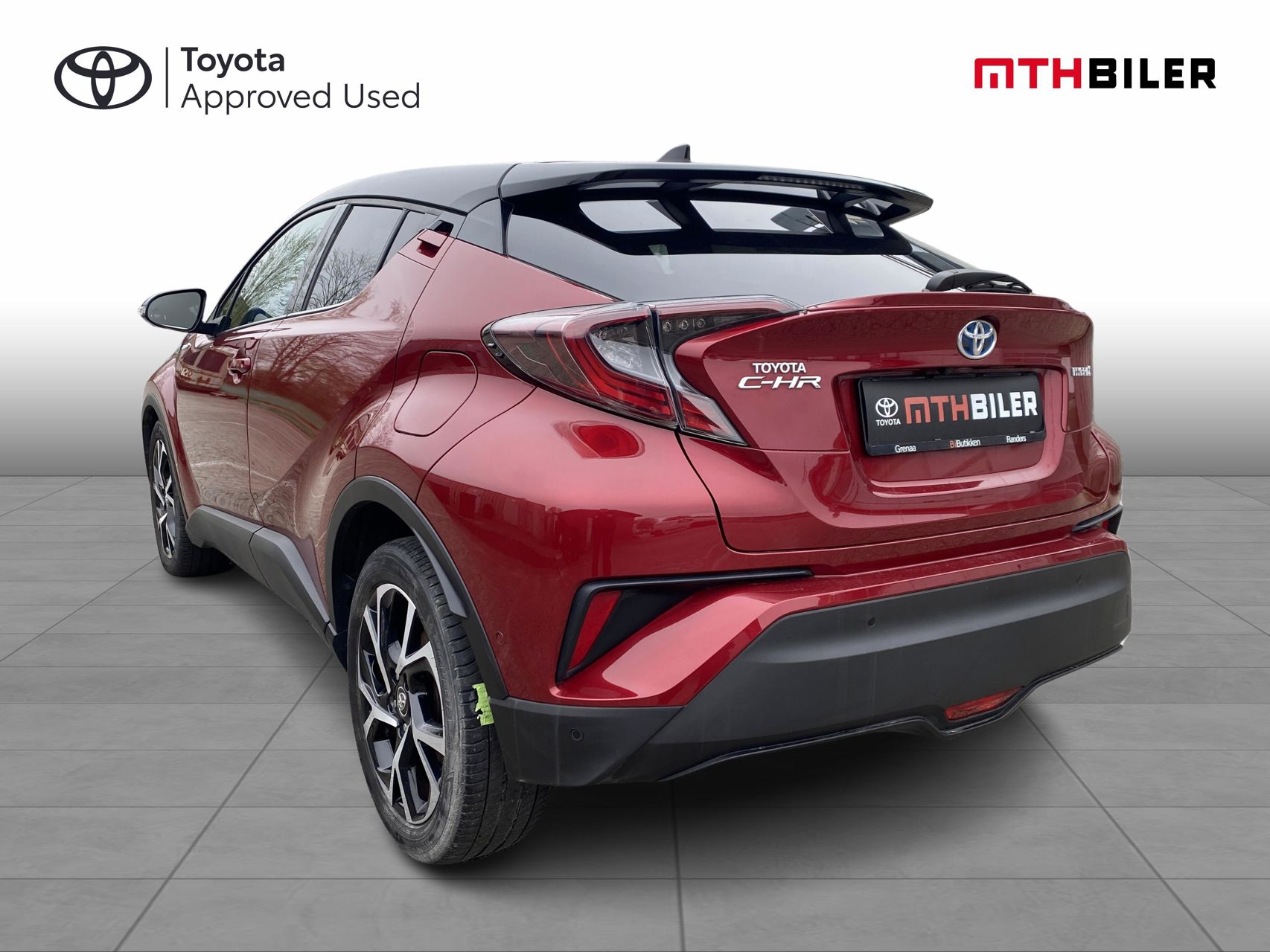 Billede af Toyota C-HR 1,8 Hybrid C-LUB Premium Selected Bi-tone Multidrive S 122HK 5d Aut.