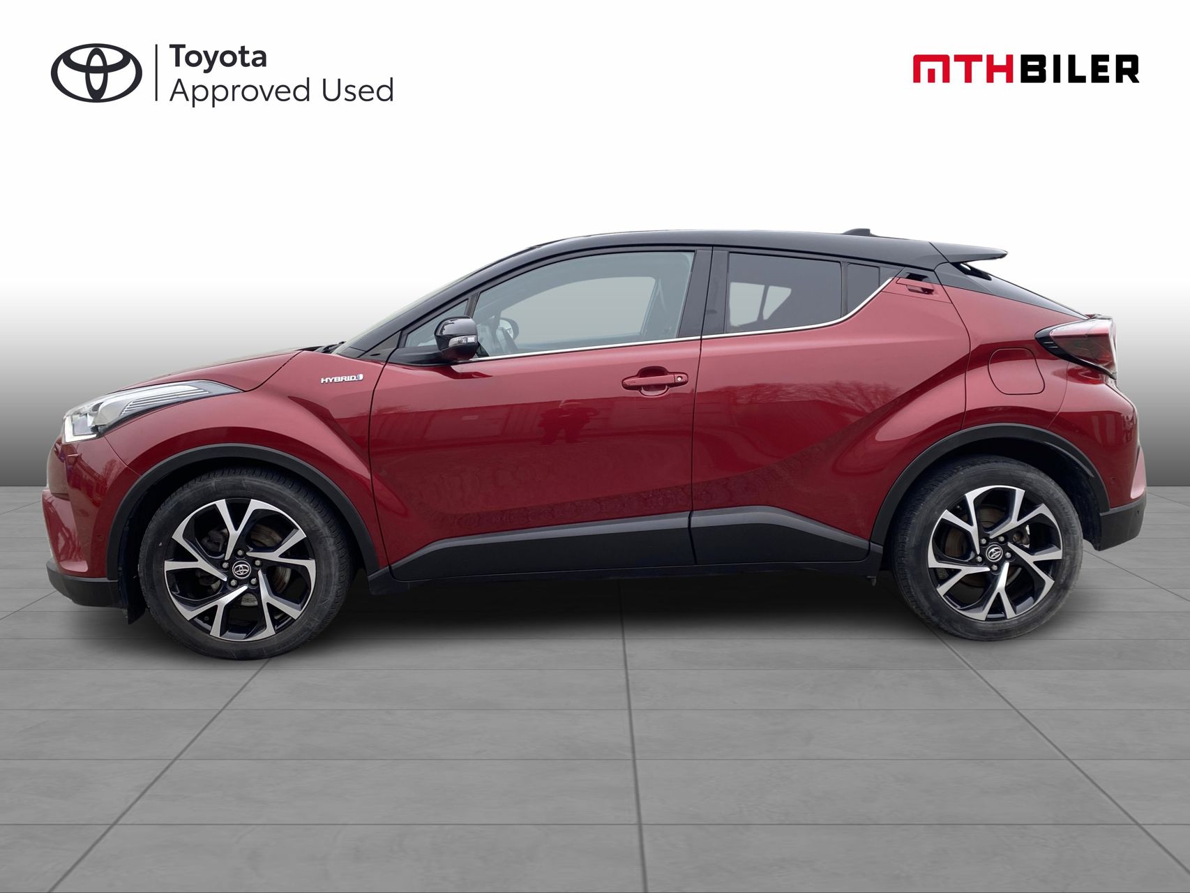 Billede af Toyota C-HR 1,8 Hybrid C-LUB Premium Selected Bi-tone Multidrive S 122HK 5d Aut.