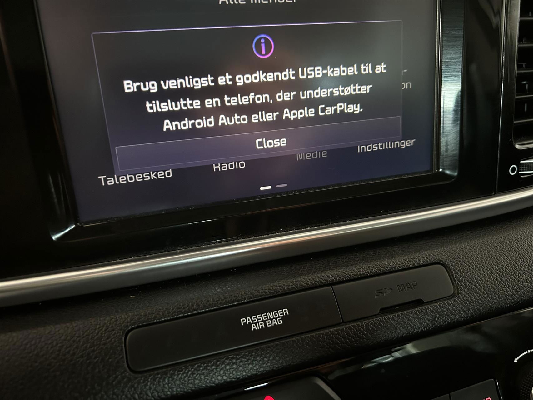 Billede af Kia Sportage 1,6 CRDI  Mild hybrid Vision DCT 136HK 5d 7g Aut.