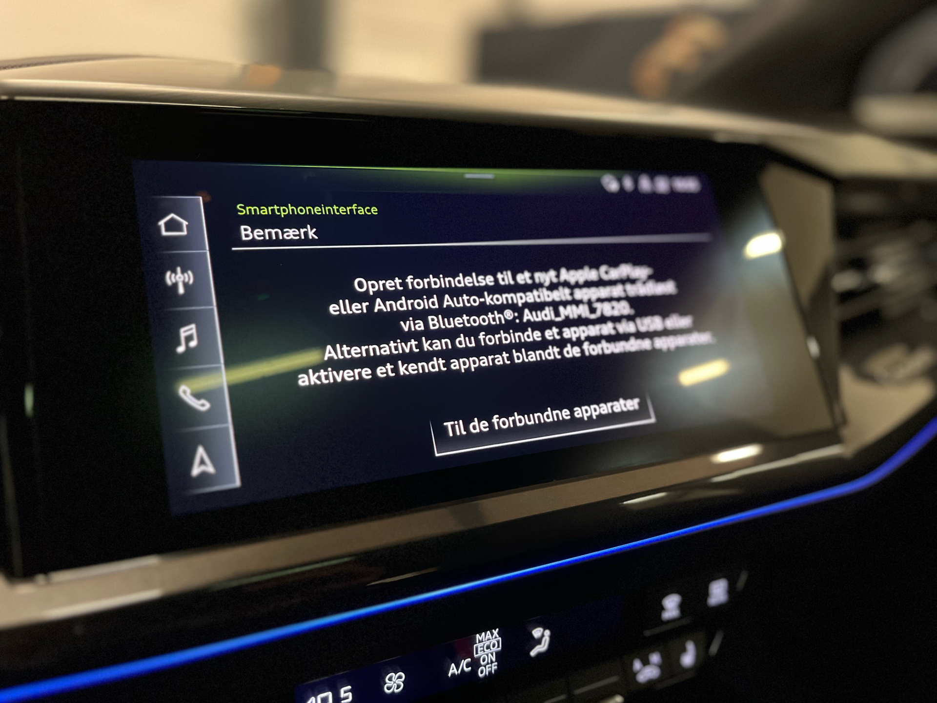 Billede af Audi Q4 40 E-tron S Line 204HK 5d Aut.