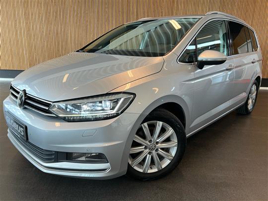 VW Touran 1,8 TSI BMT Highline 7 Personers DSG 180HK Aut. 