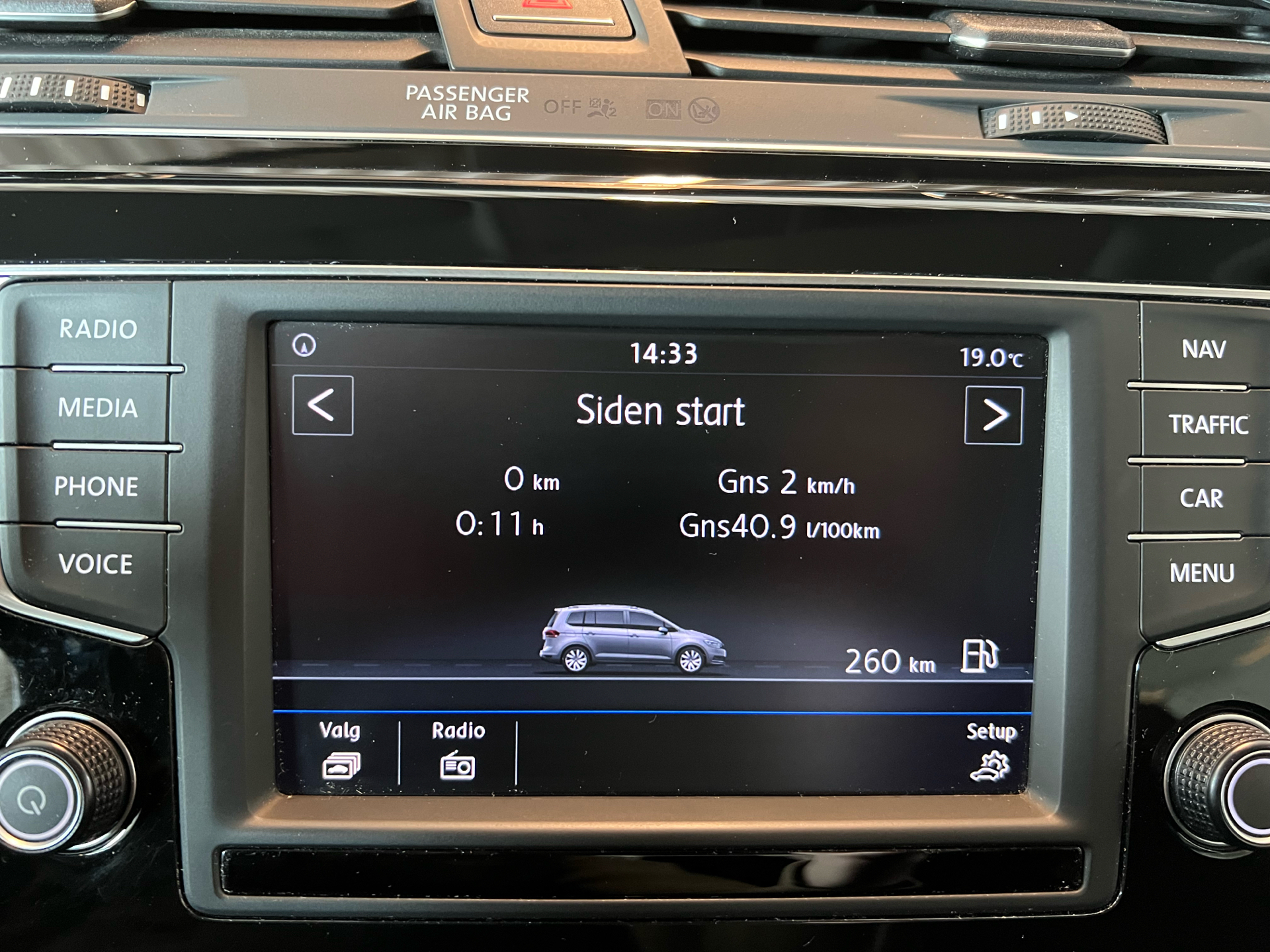 Billede af VW Touran 1,8 TSI BMT Highline 7 Personers DSG 180HK Aut. 