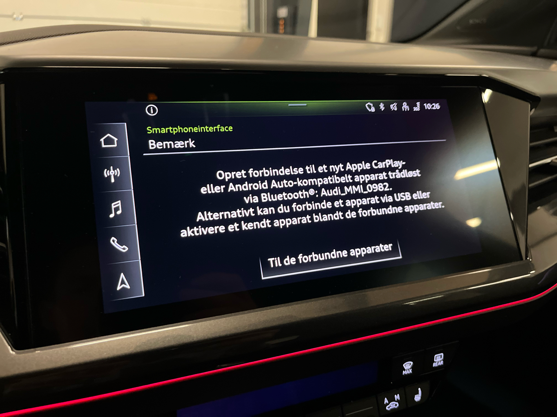 Billede af Audi Q4 Sportback 40 E-tron S Line 204HK 5d Aut.