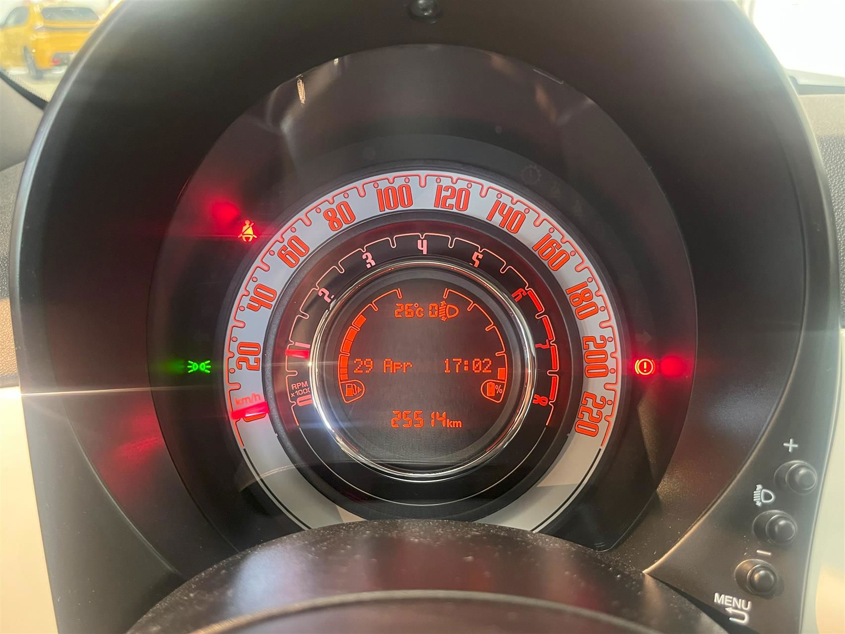 Billede af Fiat 500 1,0 Mild hybrid DolceVita Pack 70HK 3d 6g