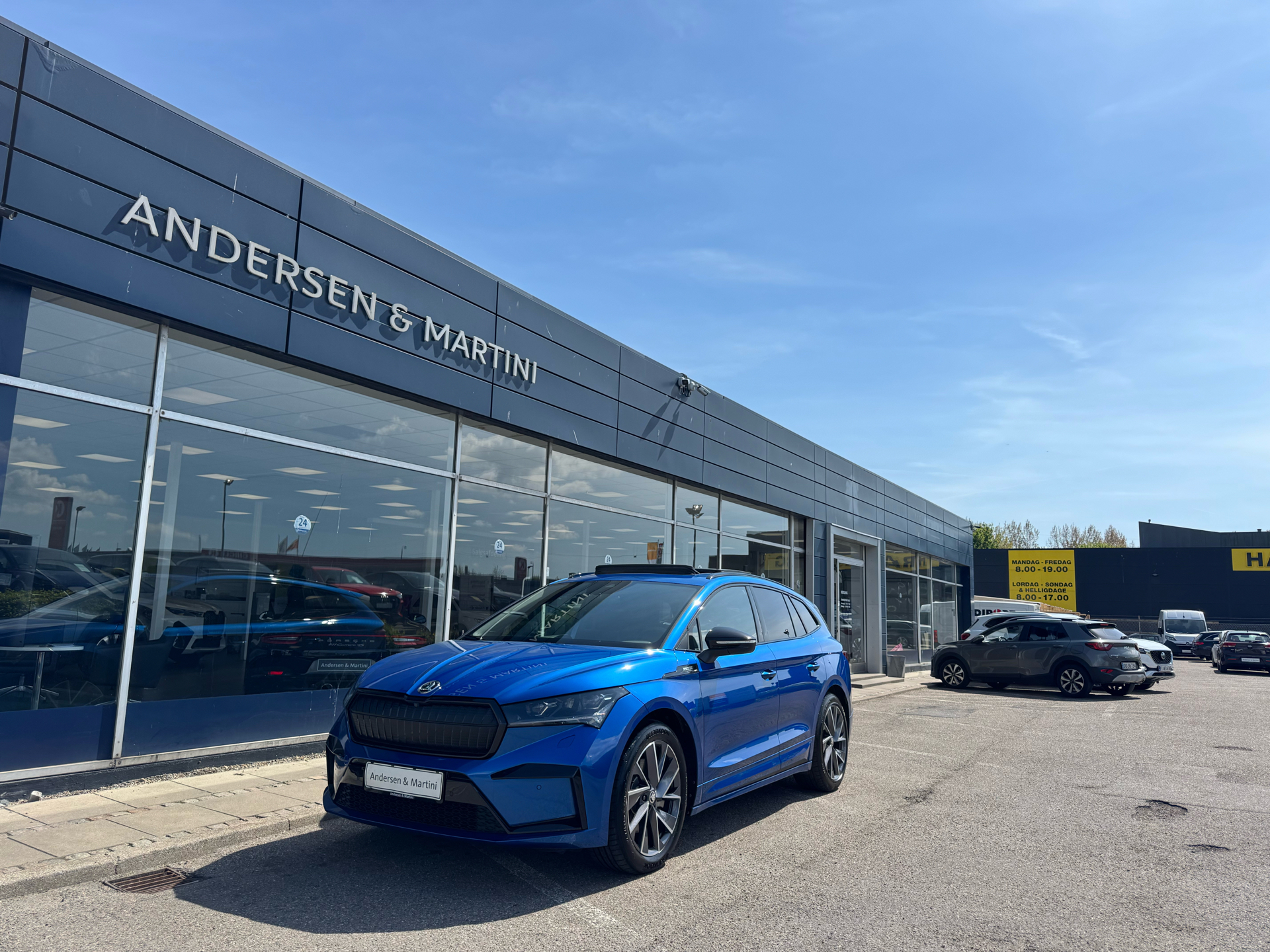 Billede af Skoda Enyaq iV 80 EL Sportline 204HK 5d Aut.