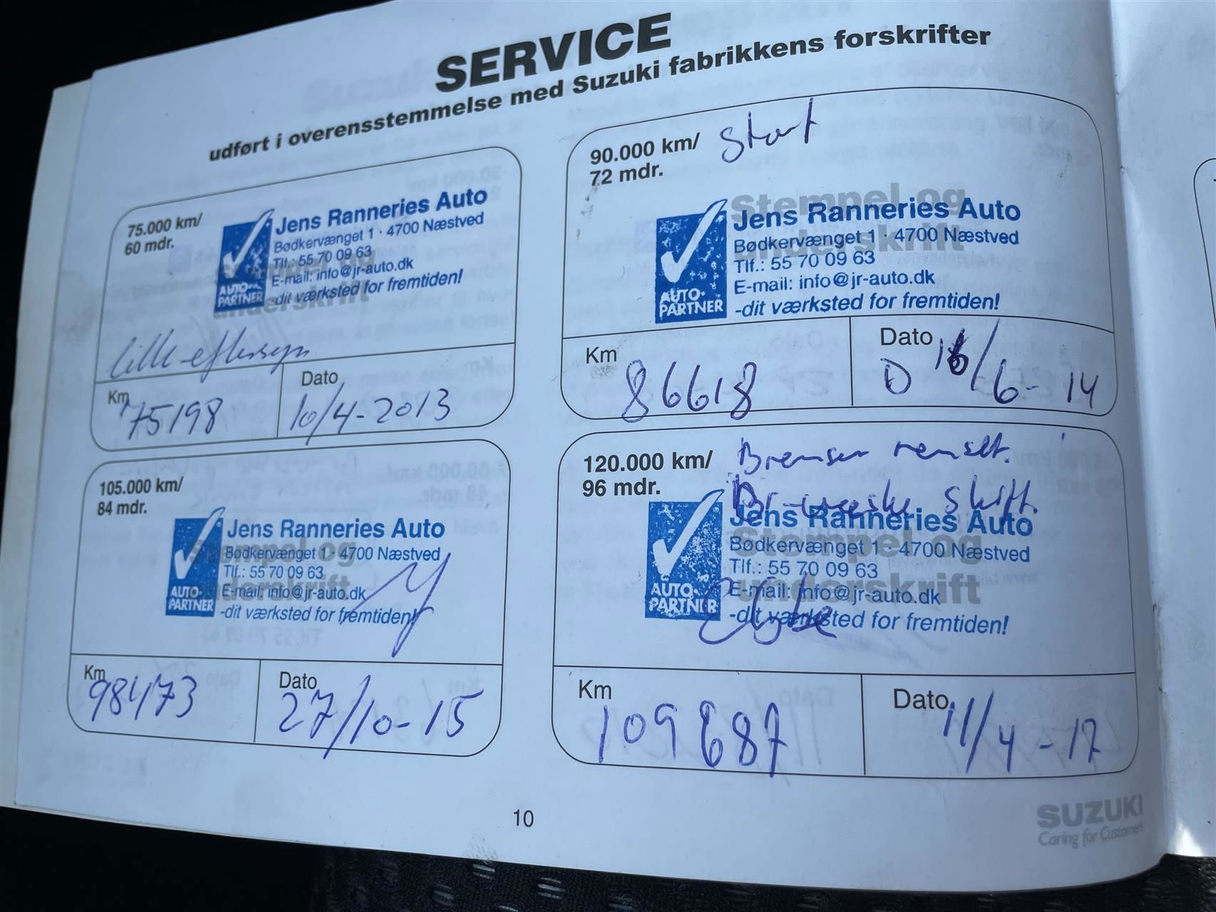 Billede af Suzuki Grand Vitara 2,0 GLX 4x4 140HK 5d