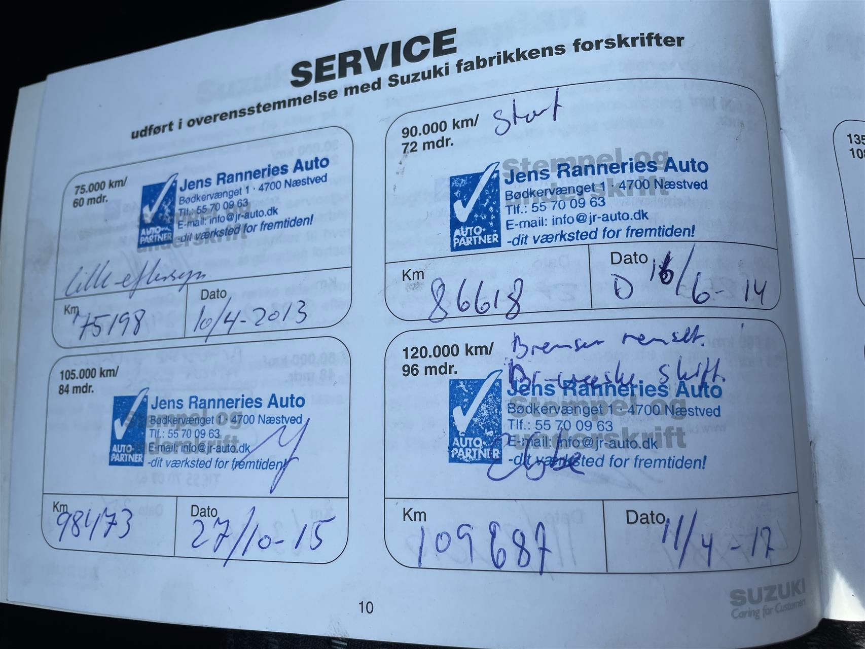 Billede af Suzuki Grand Vitara 2,0 GLX 4x4 140HK 5d
