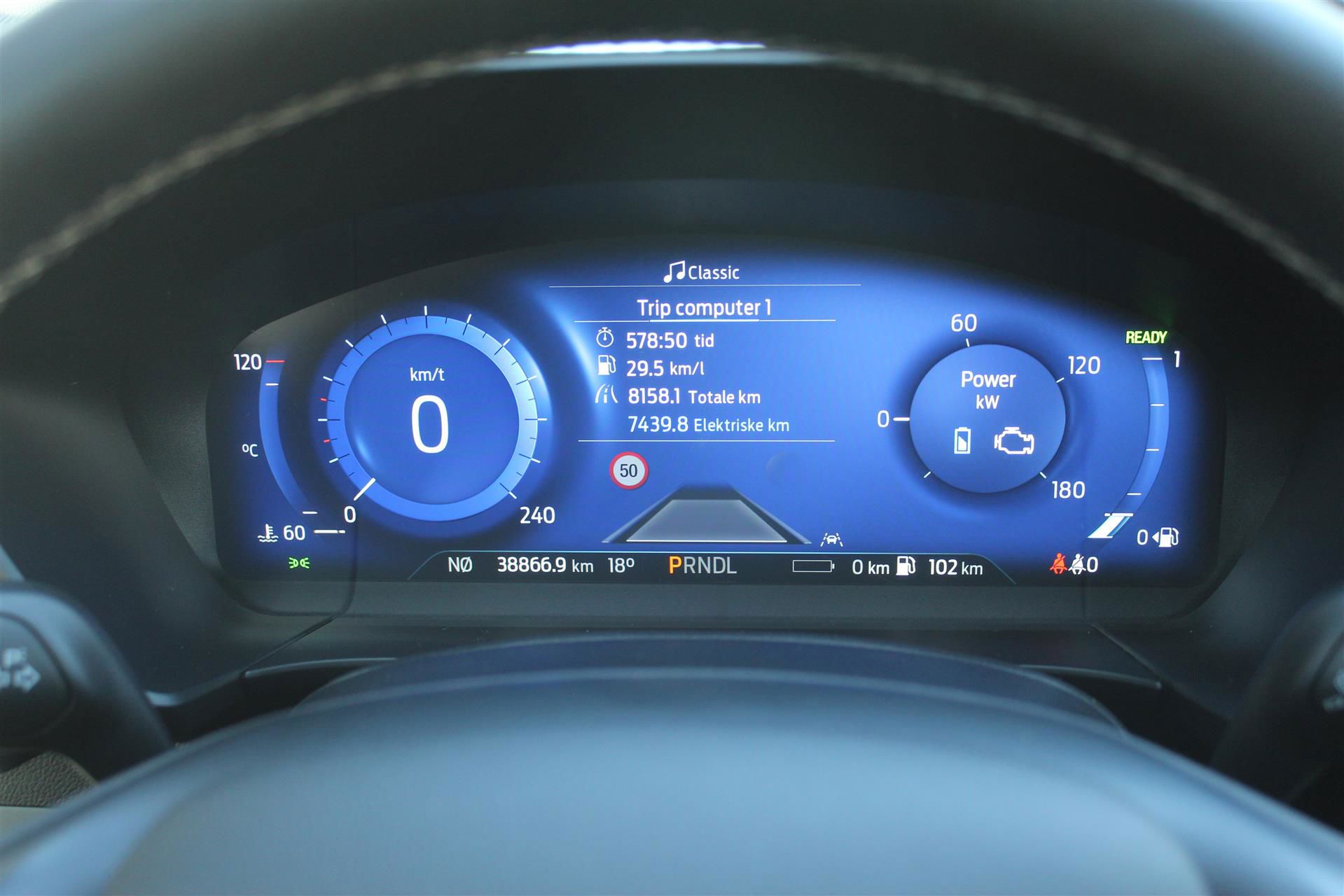 Billede af Ford Kuga 2,5 Plugin-hybrid Vignale CVT 225HK 5d Trinl. Gear