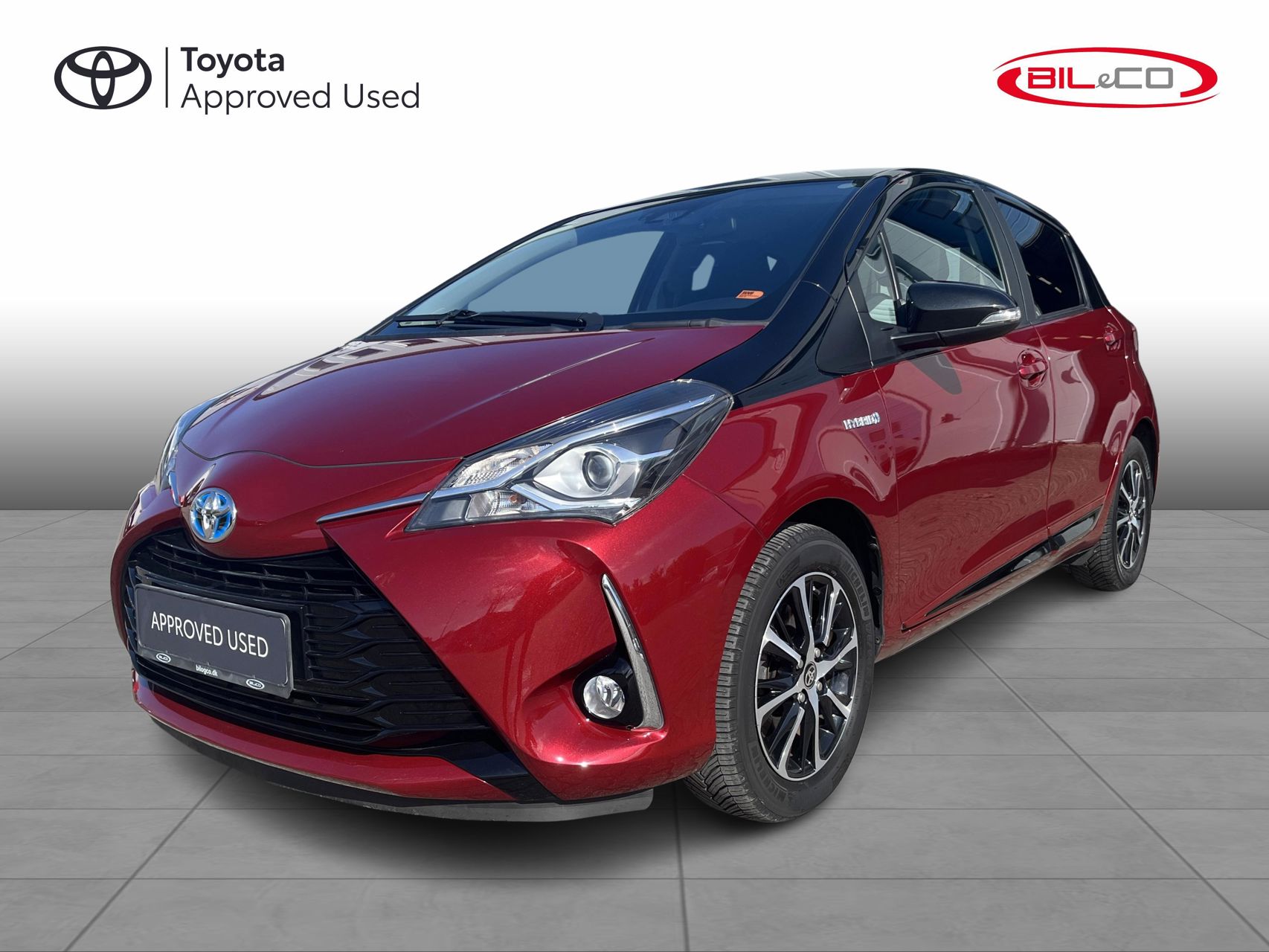 Billede af Toyota Yaris 1,5 Hybrid H3 Designpakke E-CVT 100HK 5d Trinl. Gear