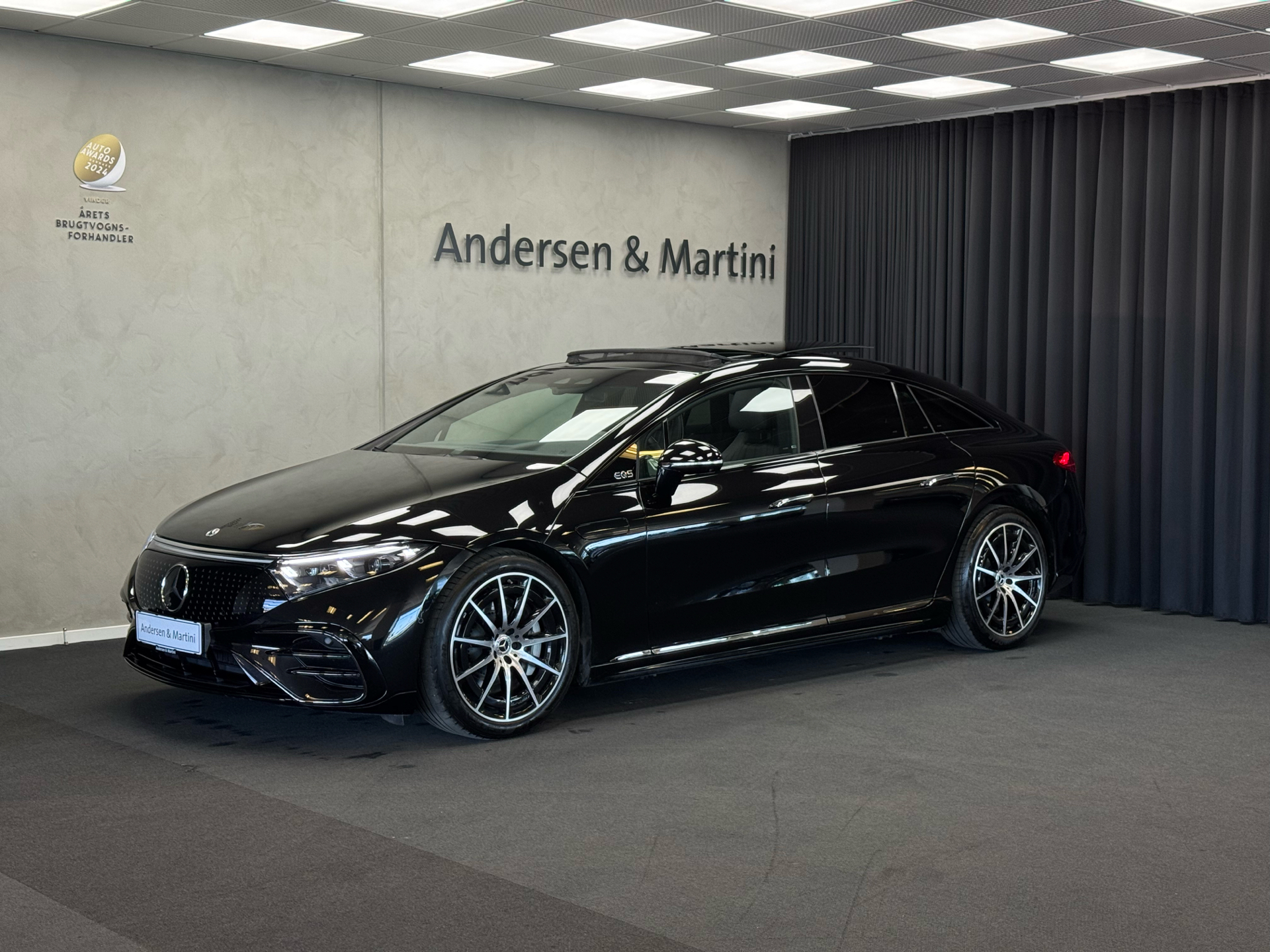 Billede af Mercedes-Benz EQS 580 EL AMG Line 4Matic 523HK Aut.