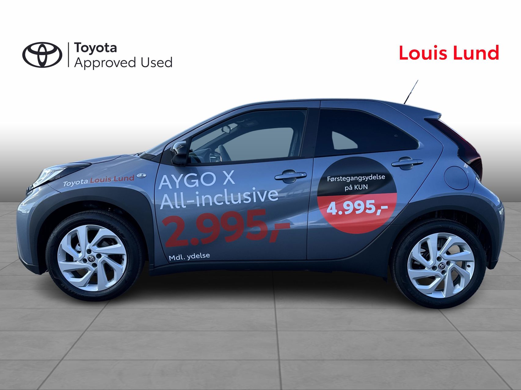 Billede af Toyota Aygo X 1,0 VVT-I Active 72HK 5d