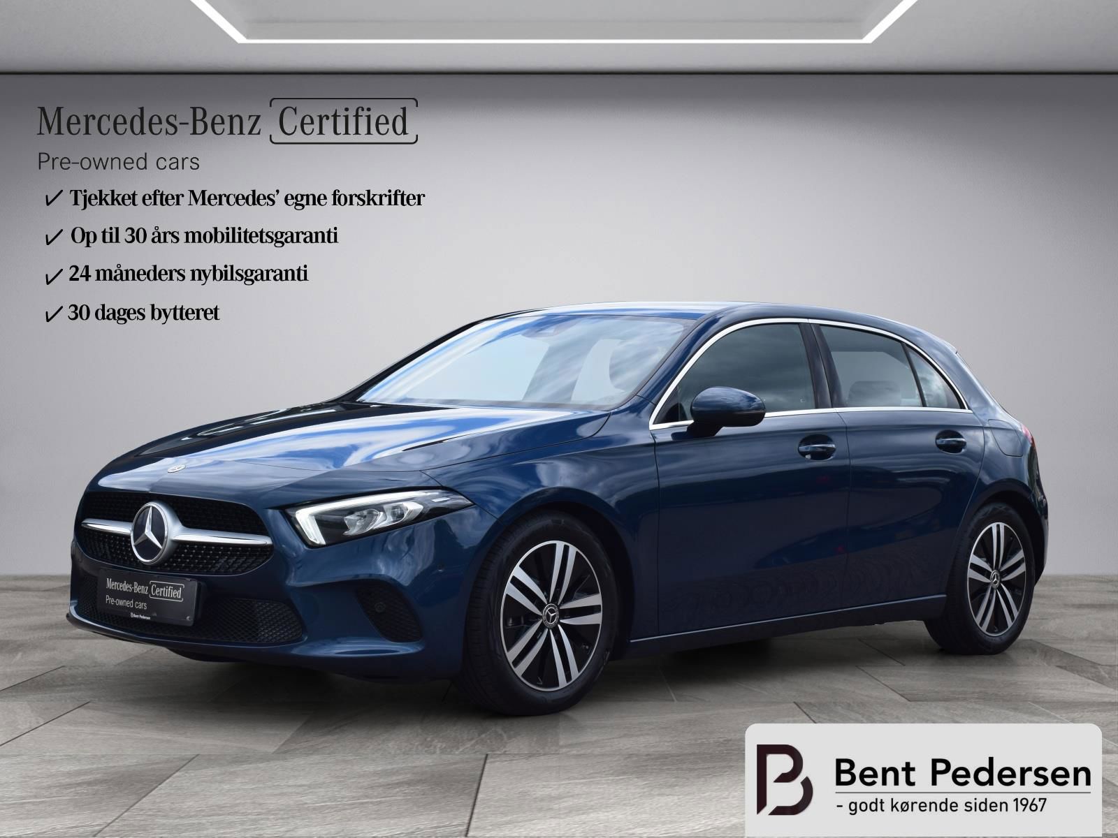 Billede af Mercedes-Benz A200 d 2,0 CDI Progressive 8G-DCT 150HK 5d 8g Aut.