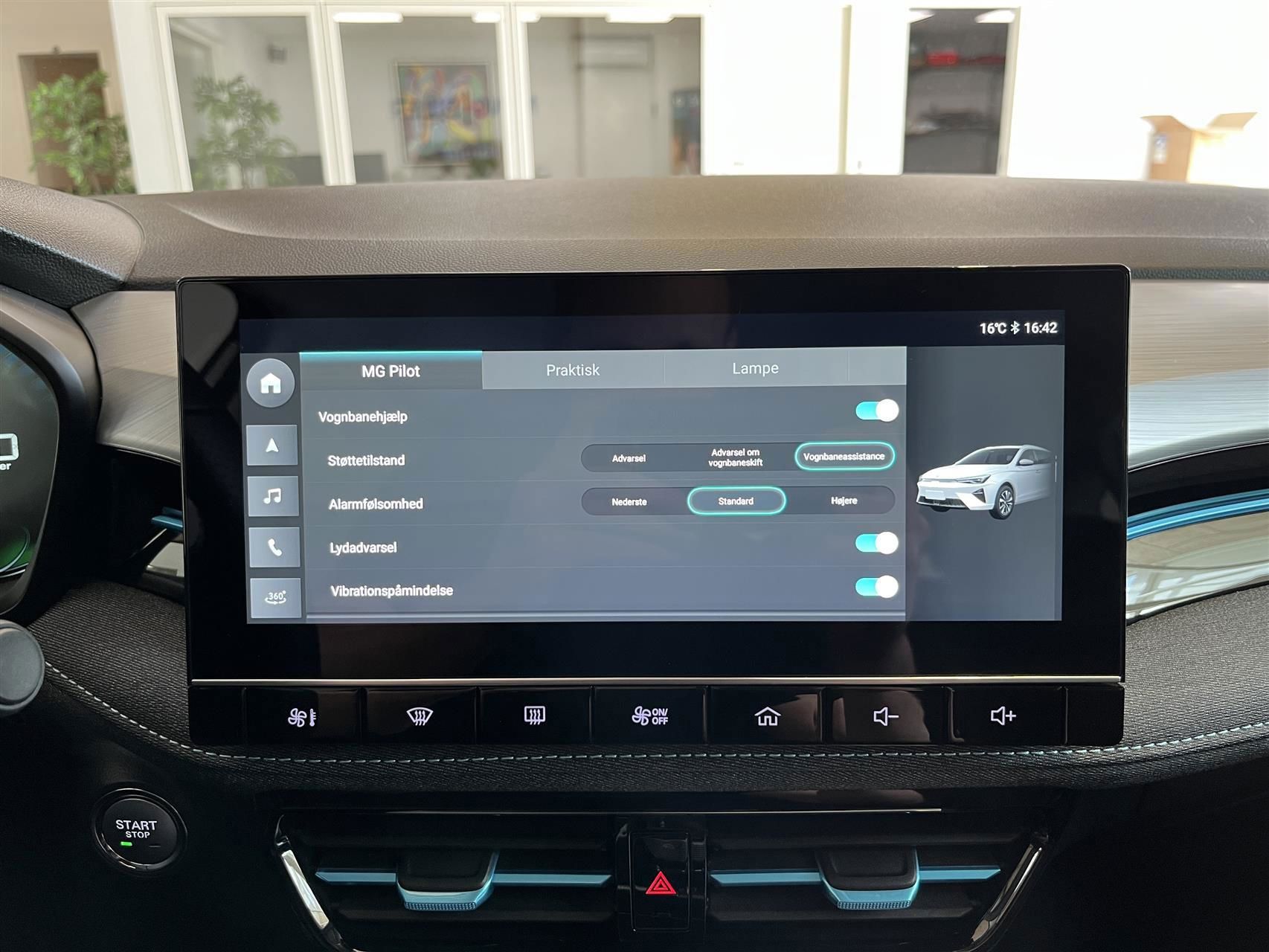 Billede af MG MG5 Electric EL Standard Range Luxury 177HK Stc Aut.