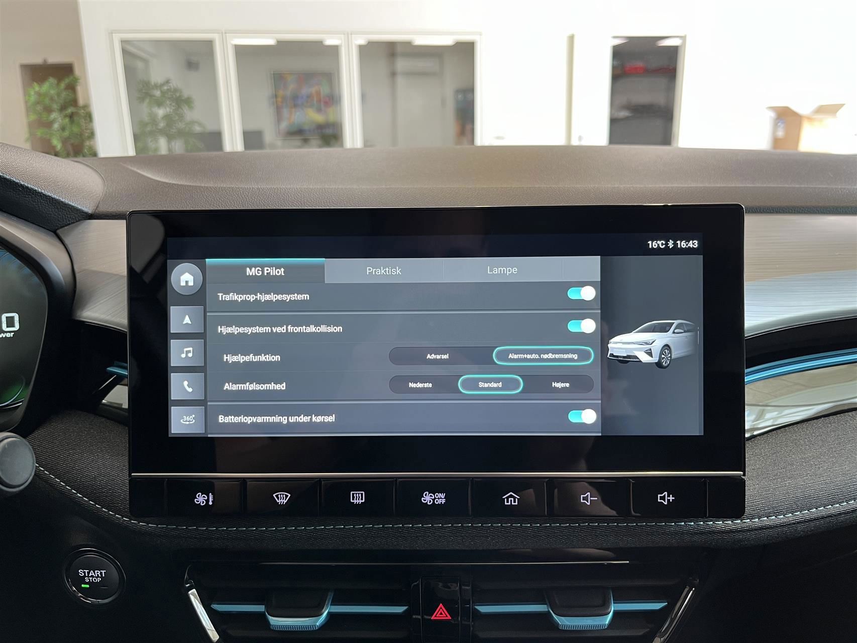 Billede af MG MG5 Electric EL Standard Range Luxury 177HK Stc Aut.