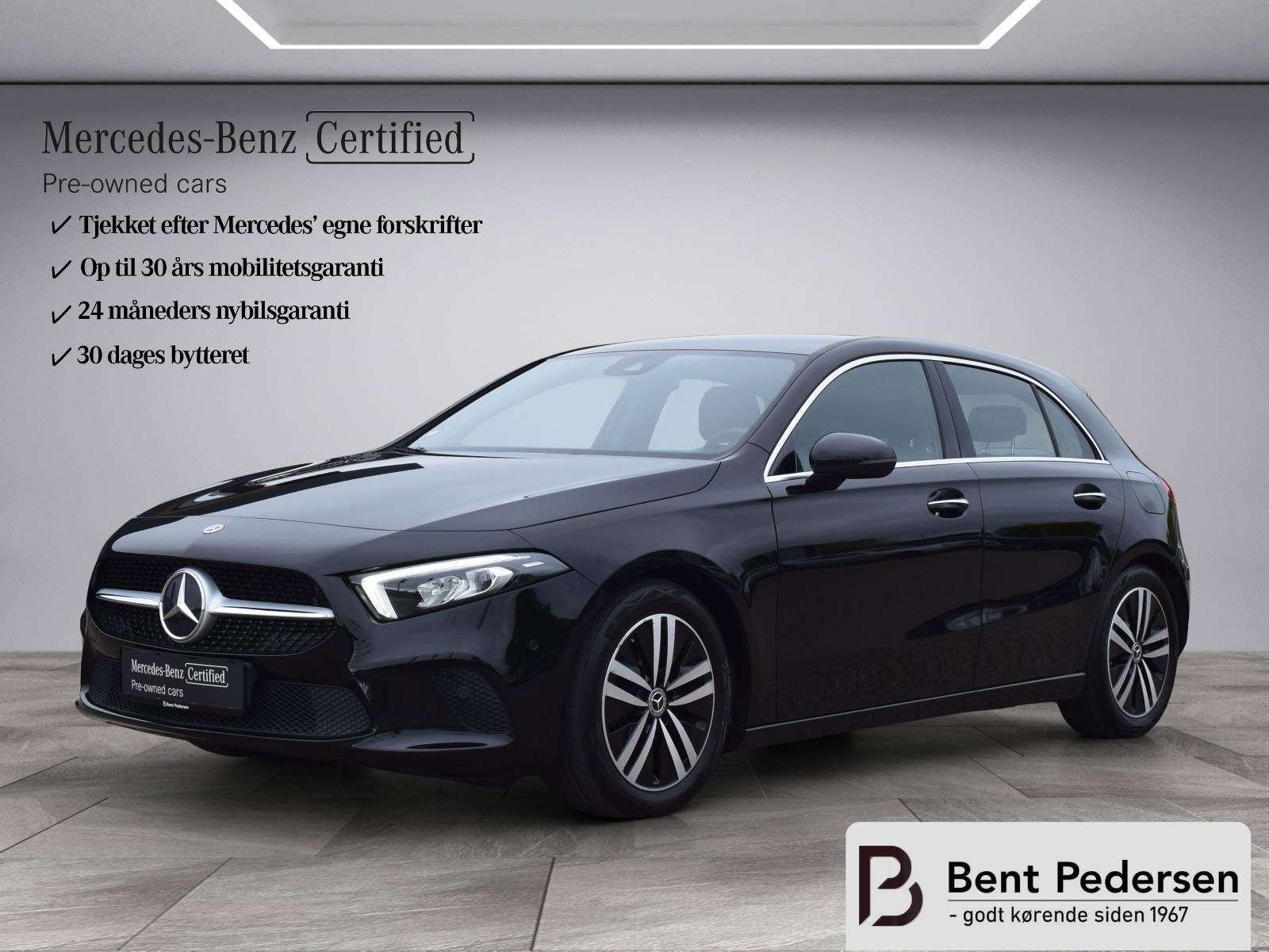 Billede af Mercedes-Benz A200 d 2,0 CDI Progressive 8G-DCT 150HK 5d 8g Aut.