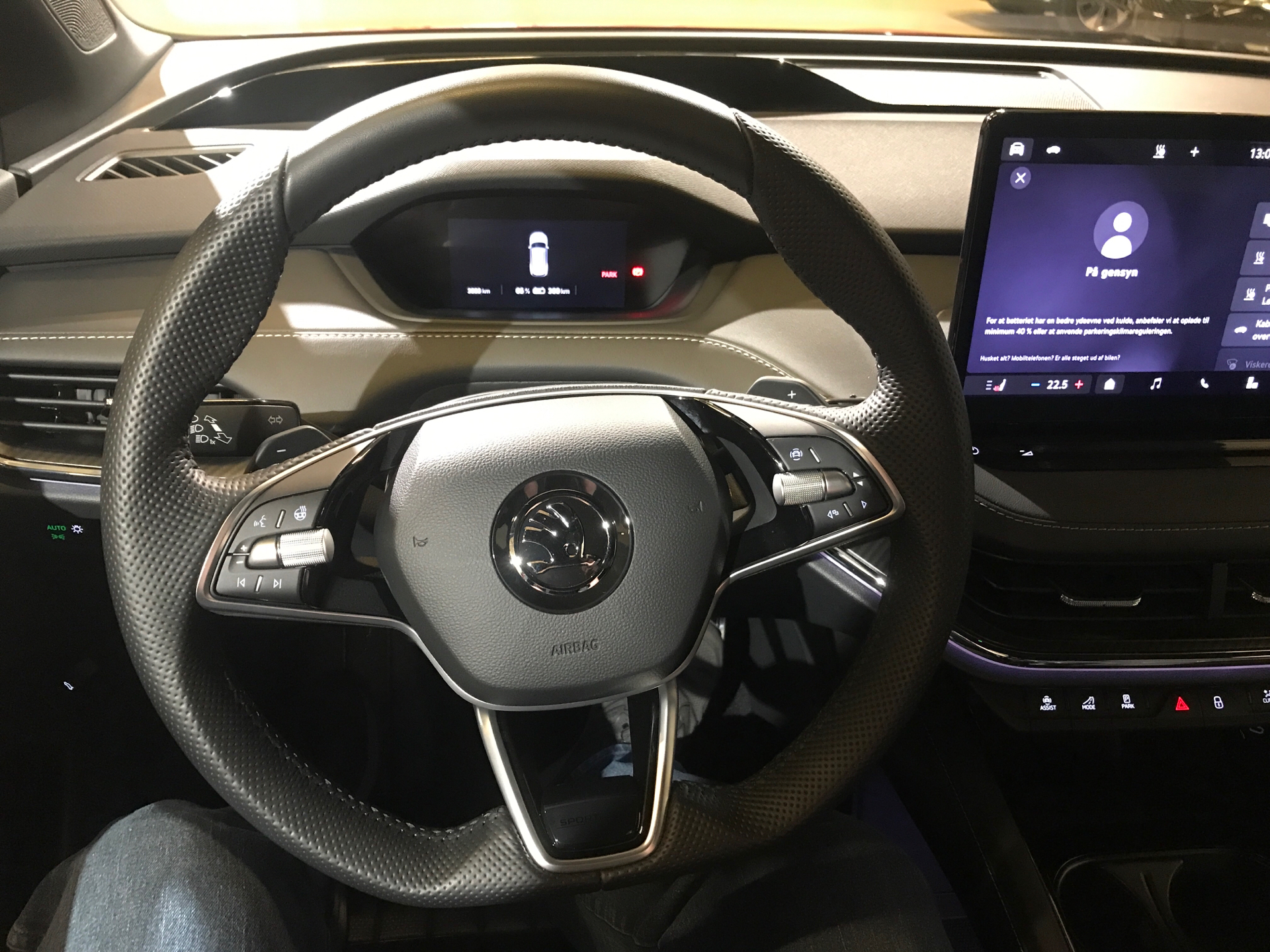 Billede af Skoda Enyaq iV 85 EL Sportline 286HK 5d Aut.