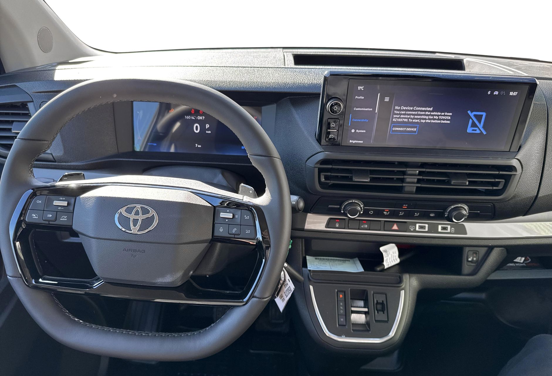 Billede af Toyota Proace 2.0D 144hk Long/To skydedøre aut. gear Comfort Master