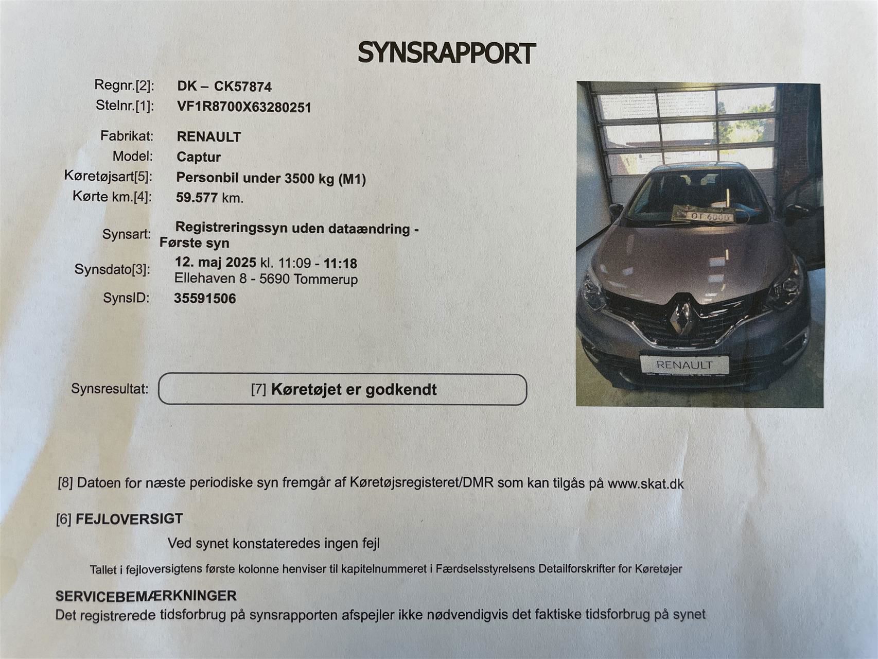 Billede af Renault Captur 0,9 Energy TCe Zen 90HK 5d