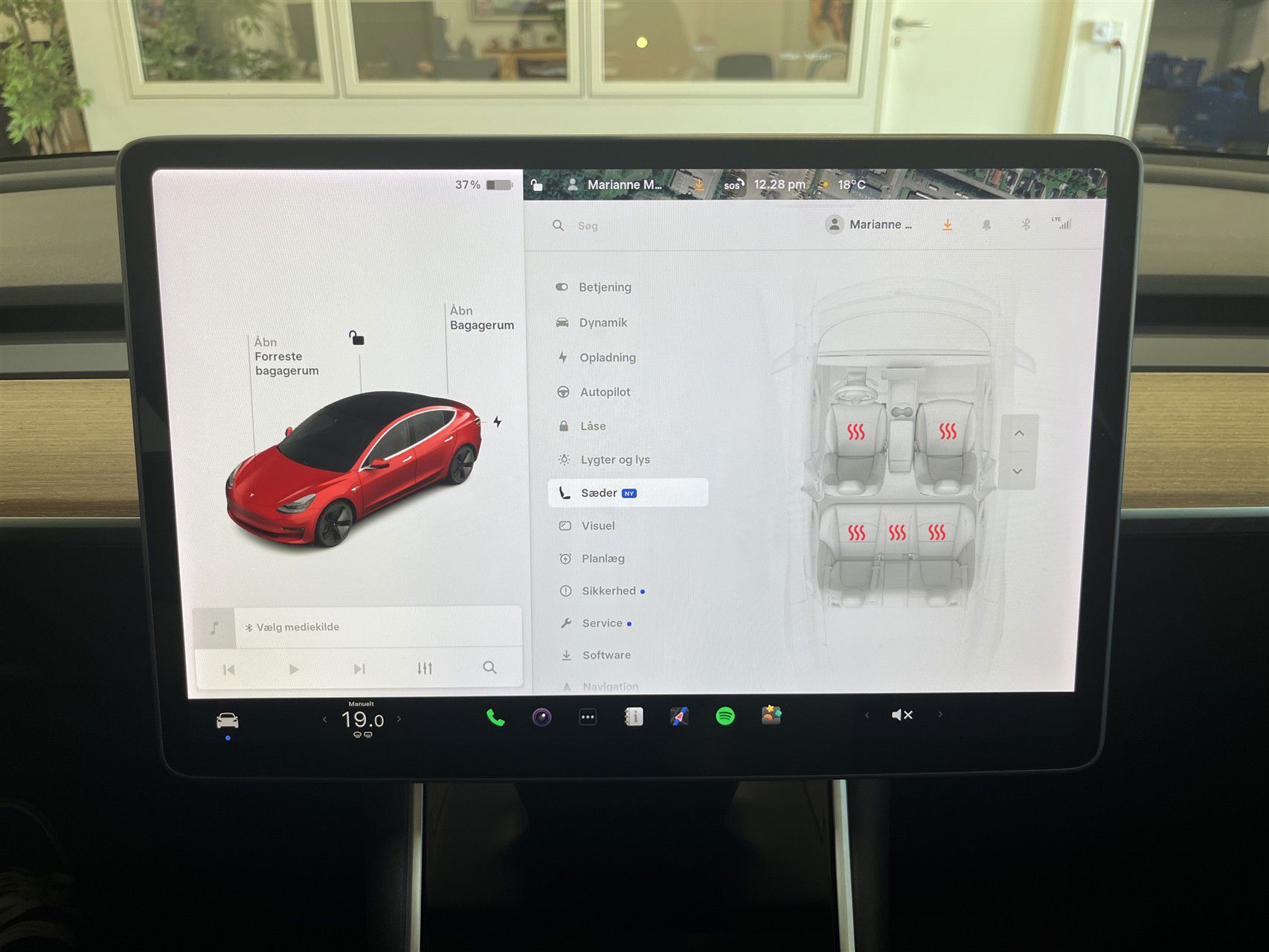 Billede af Tesla Model 3 EL Long Range AWD 490HK Aut.